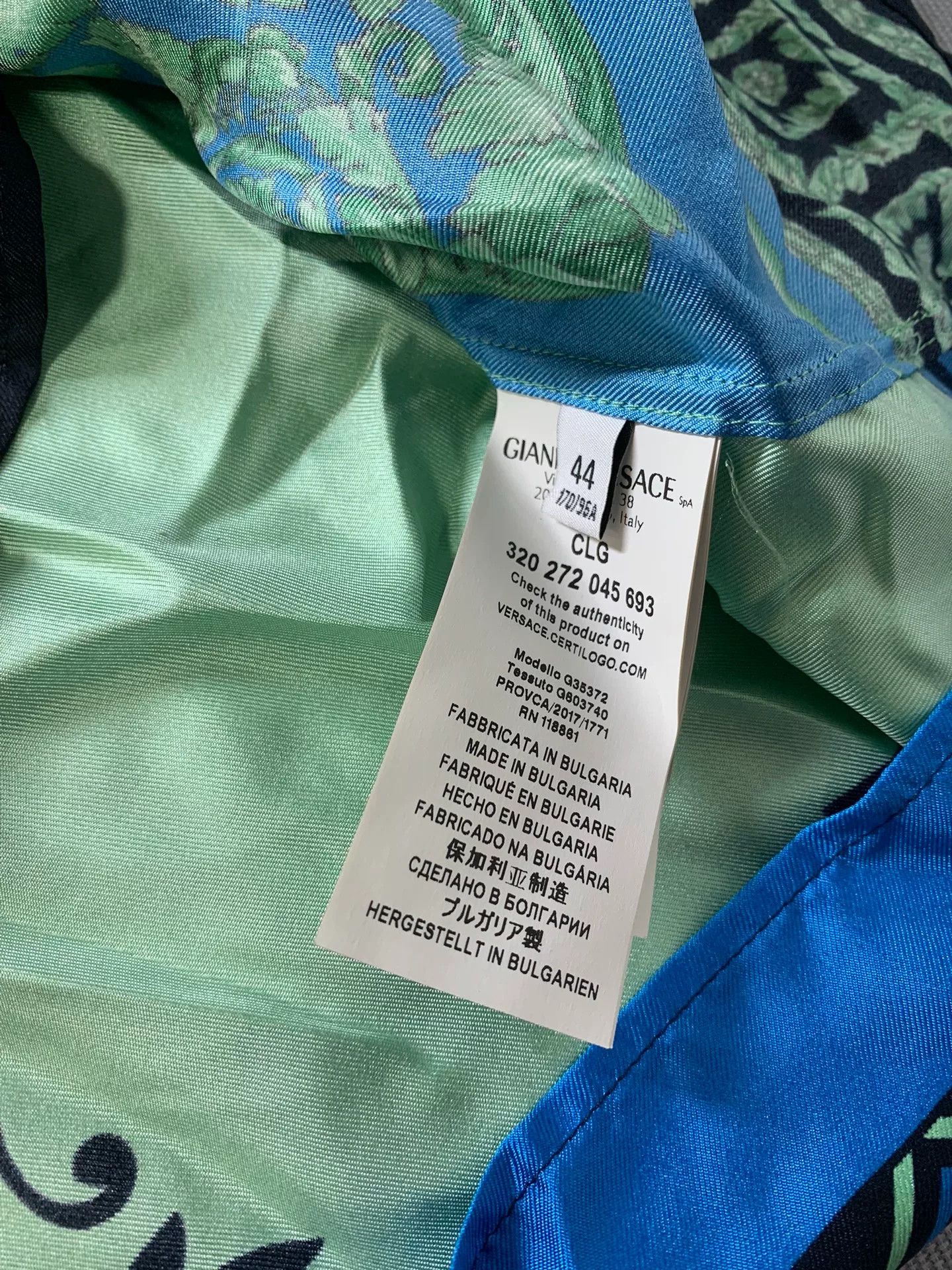 Versace Versace Silk Shirt Size US S / EU 44-46 / 1 - 4 Thumbnail