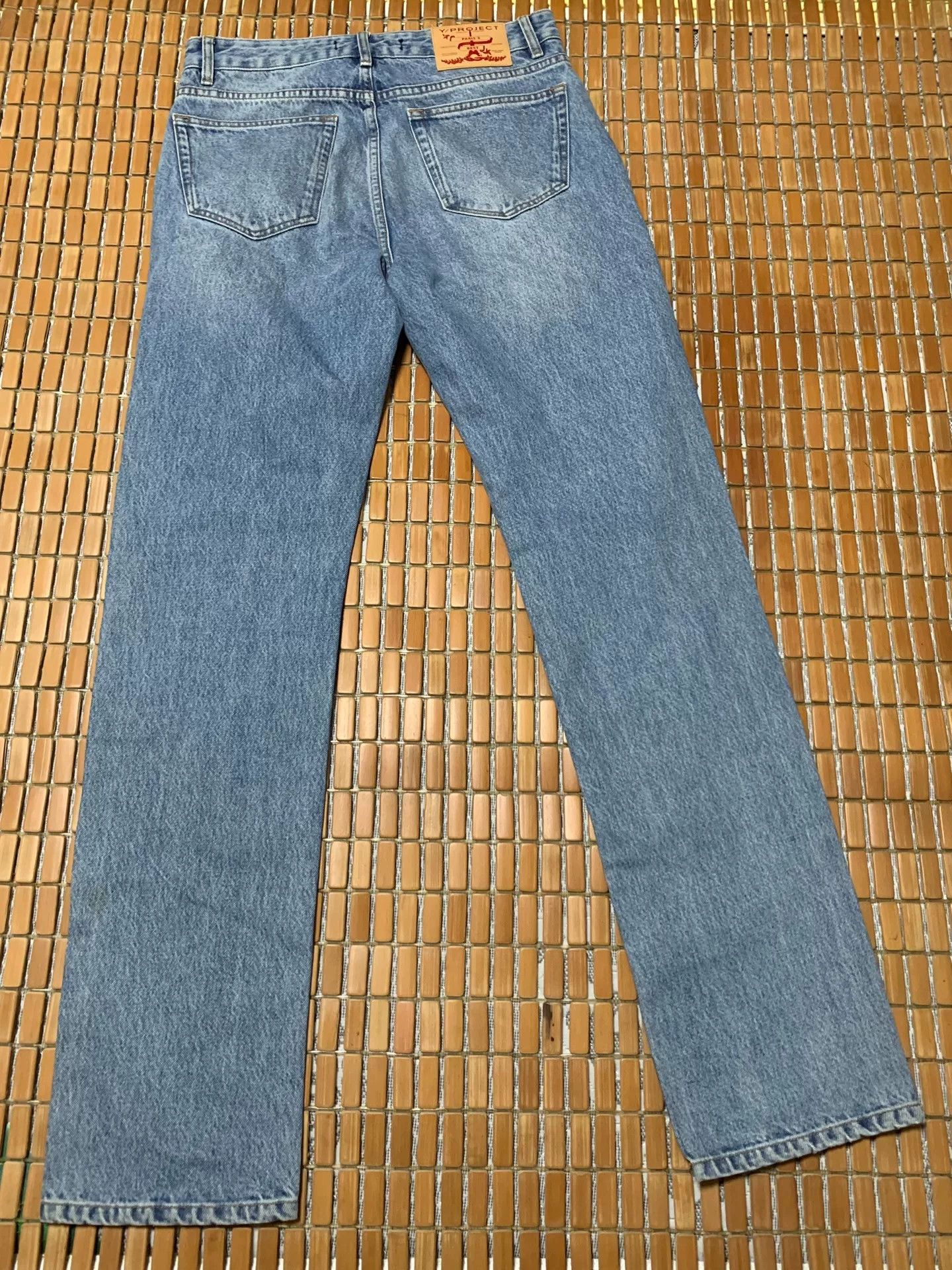 DEN IM by SIKI IM Y/PROJECT Pleated Pocket Jeans Size US 31 - 3 Thumbnail