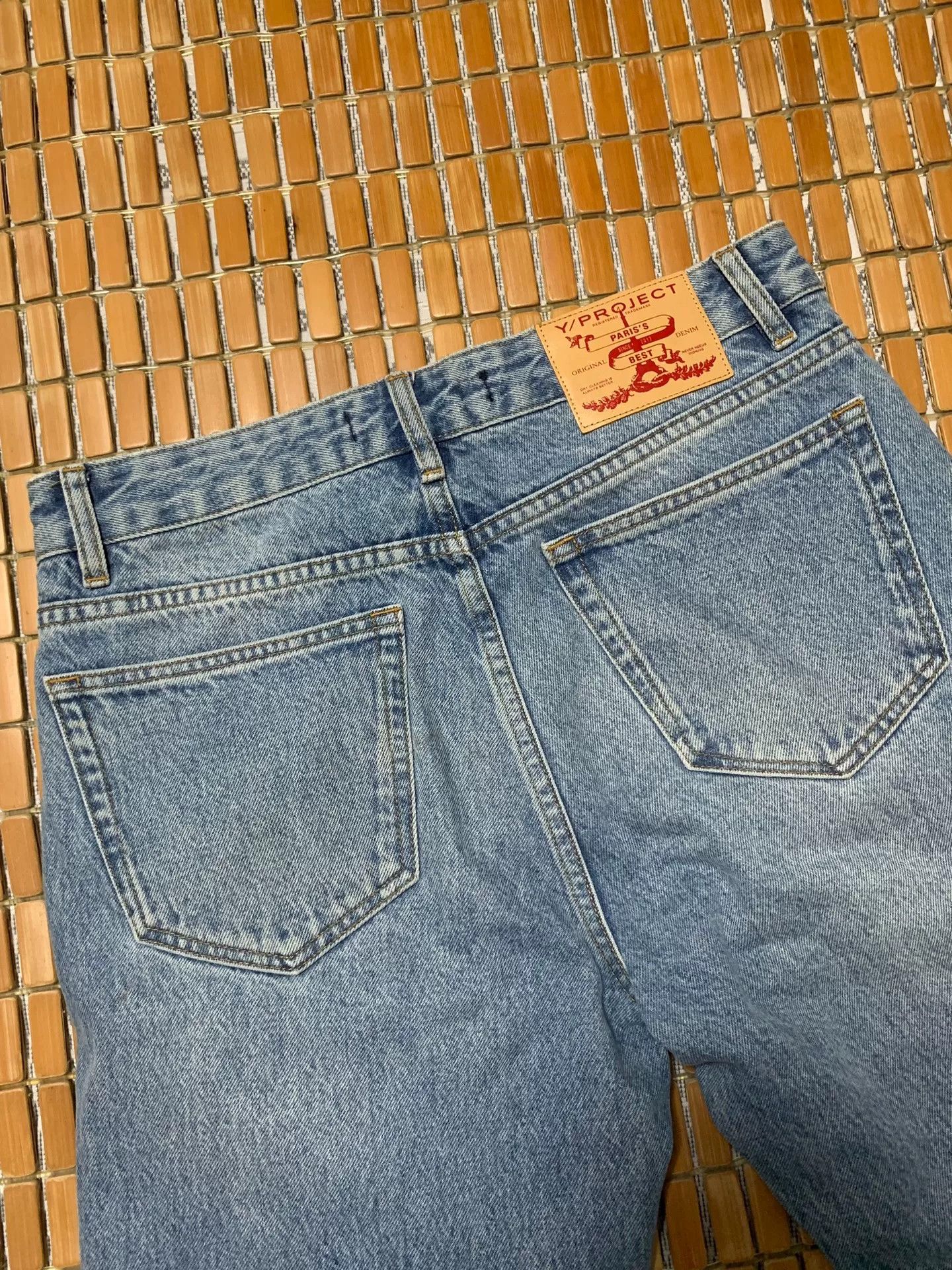 DEN IM by SIKI IM Y/PROJECT Pleated Pocket Jeans Size US 31 - 4 Thumbnail