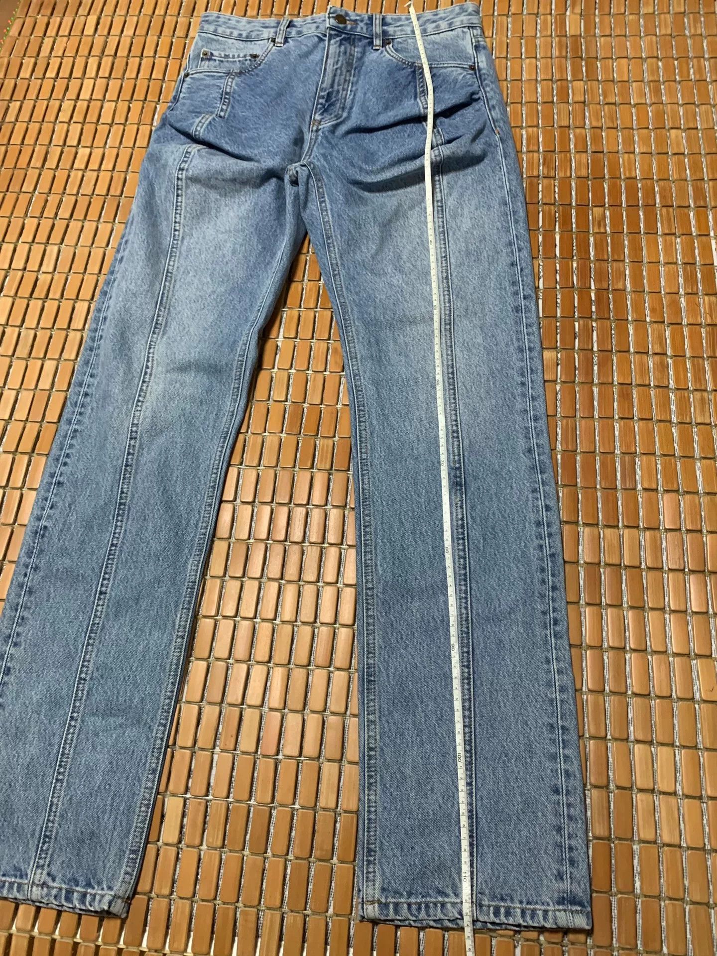 DEN IM by SIKI IM Y/PROJECT Pleated Pocket Jeans Size US 31 - 7 Thumbnail