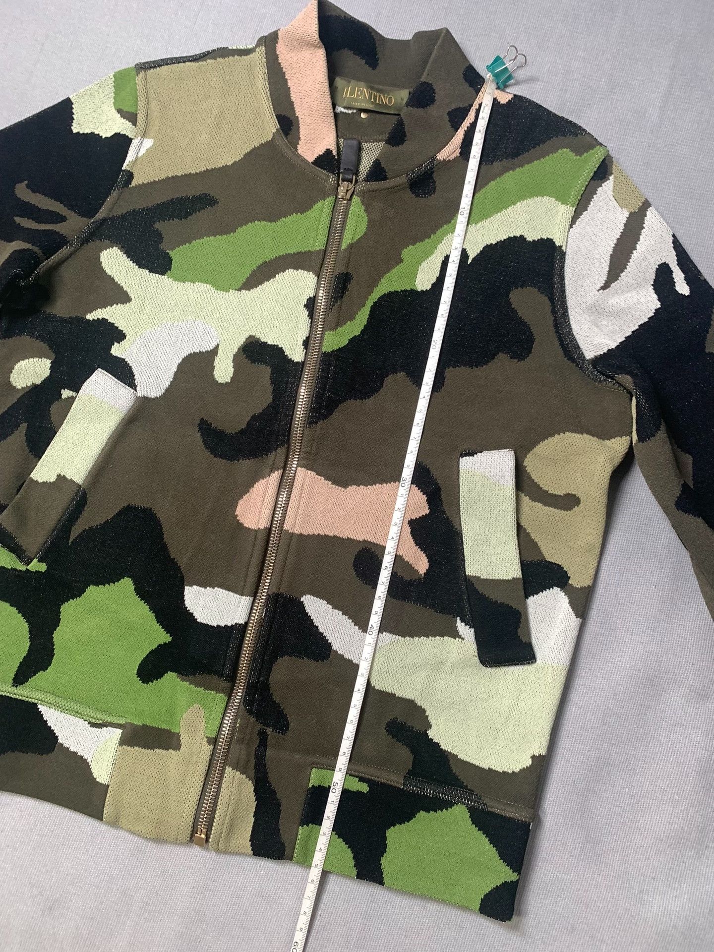 Valentino Valentino Camo Knit Short Jacket Size US S / EU 44-46 / 1 - 9 Thumbnail