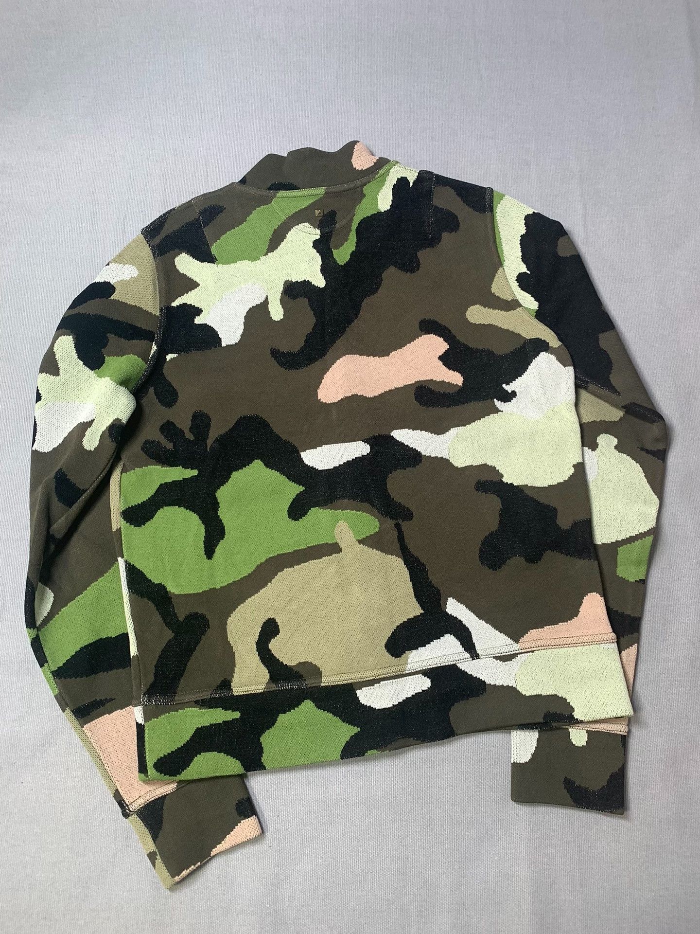 Valentino Valentino Camo Knit Short Jacket Size US S / EU 44-46 / 1 - 3 Thumbnail