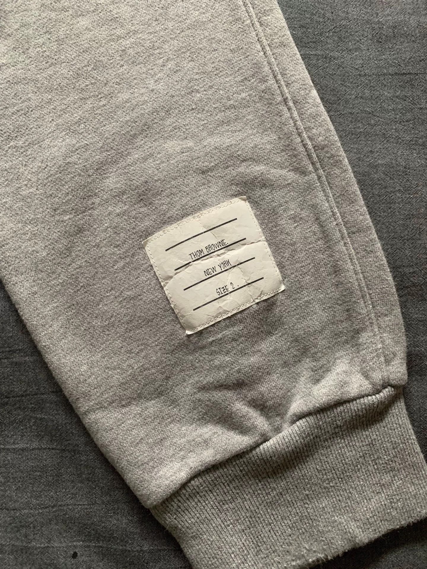 Thom Browne Thom Browne TB Four-Stripe Sweatpants Size US 26 / EU 42 - 3 Thumbnail
