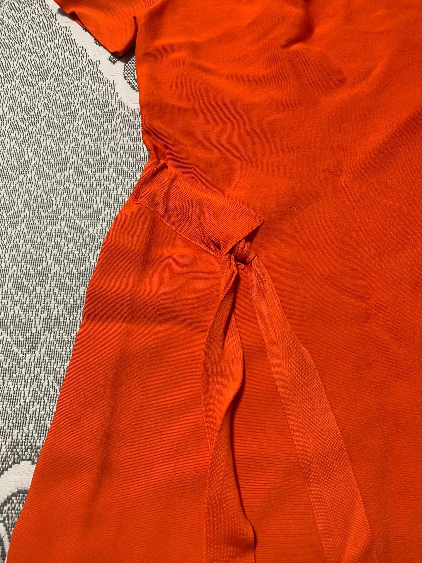 Dior Dior Bright Orange Dress Size S / US 4 / IT 40 - 5 Thumbnail