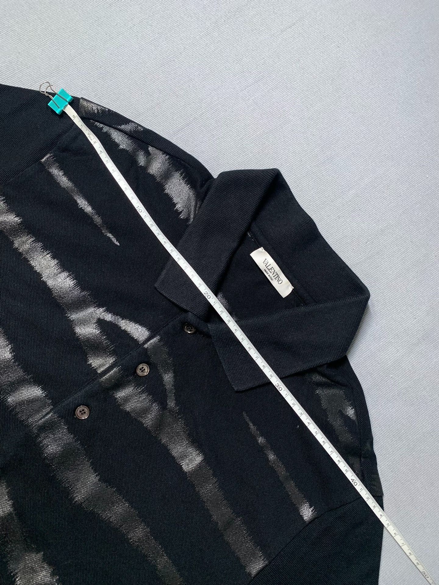 Valentino Valentino Zebra Print Polo Shirt Size US L / EU 52-54 / 3 - 7 Thumbnail