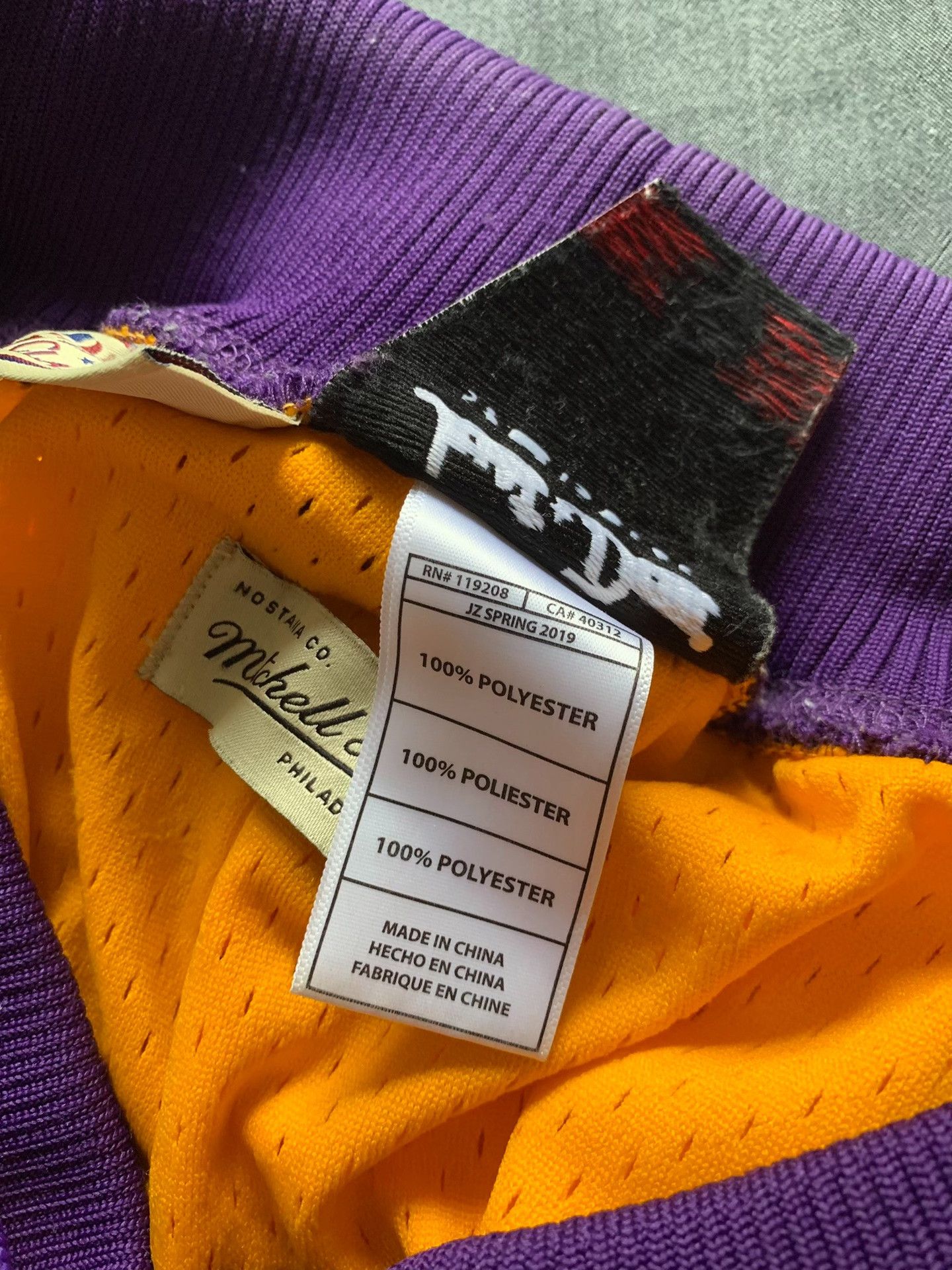 Mitchell & Ness Mitchell & Ness x Just Don Lakers Pants Size US 30 / EU 46 - 8 Thumbnail