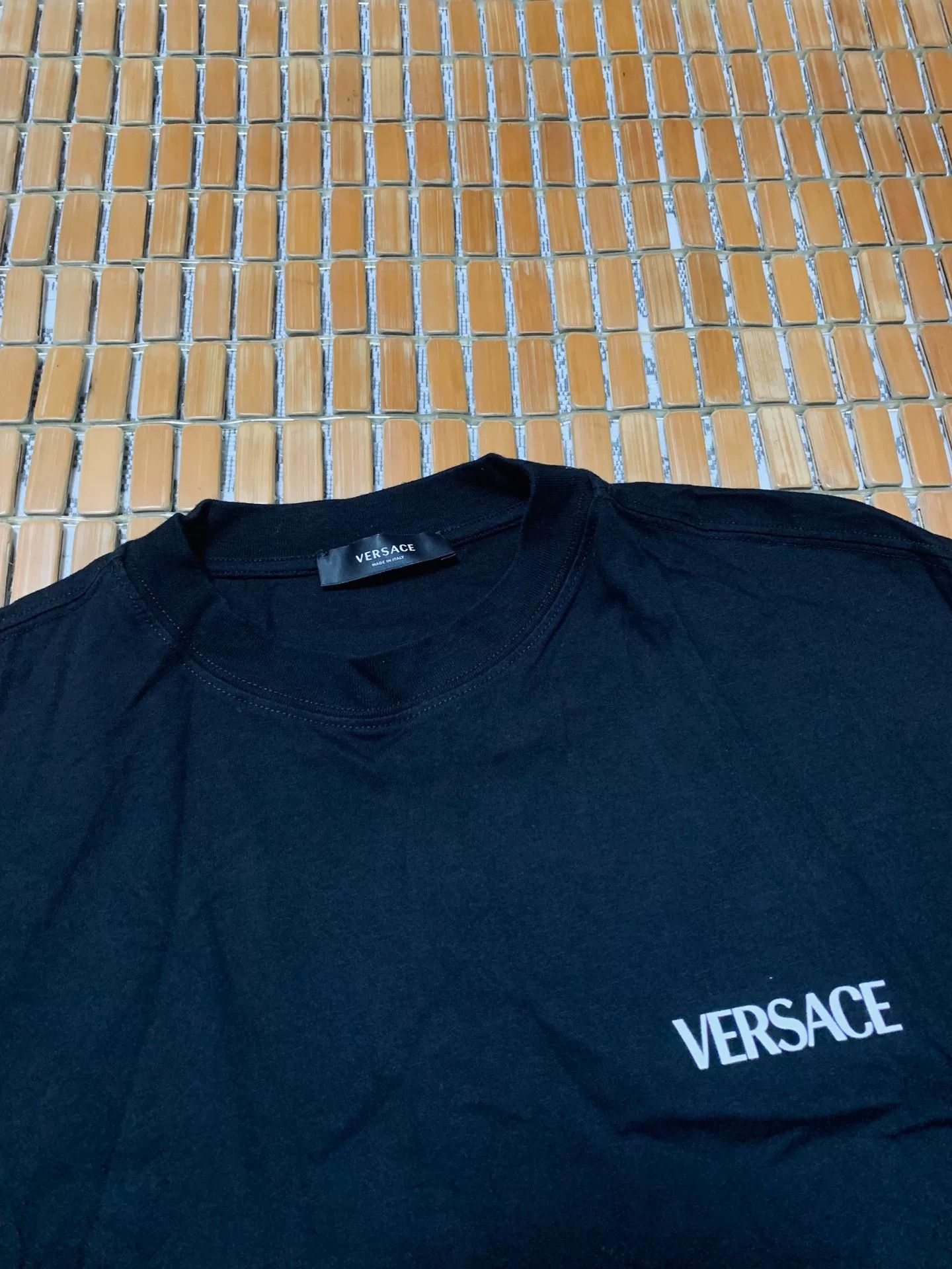 Versace Versace Printed Logo Short-Sleeve T-Shirt Size US S / EU 44-46 / 1 - 2 Thumbnail