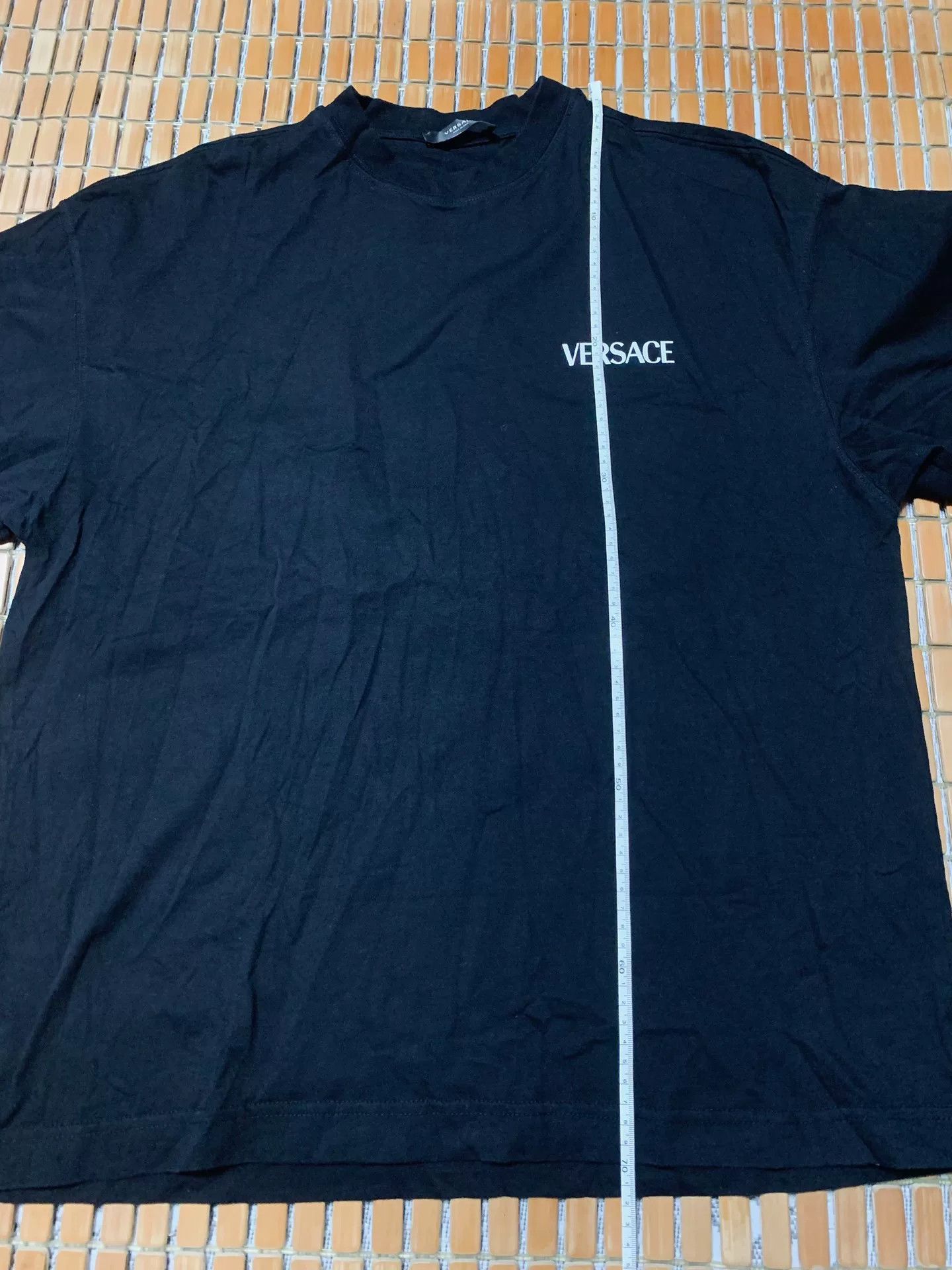 Versace Versace Printed Logo Short-Sleeve T-Shirt Size US S / EU 44-46 / 1 - 7 Thumbnail