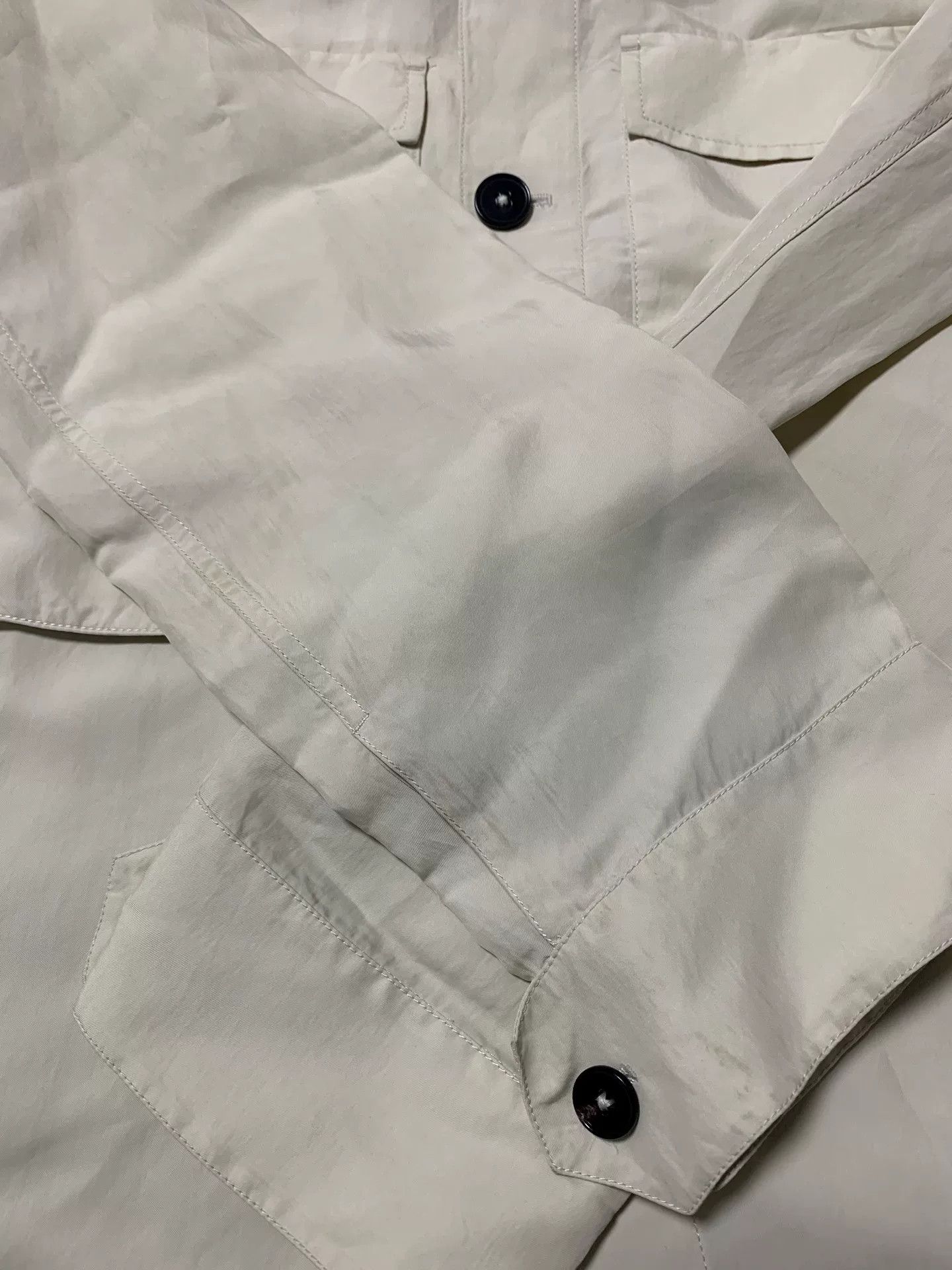 Jil Sander Jil Sander Silk Blend Shirt Size XS / US 0-2 / IT 36-38 - 9 Thumbnail