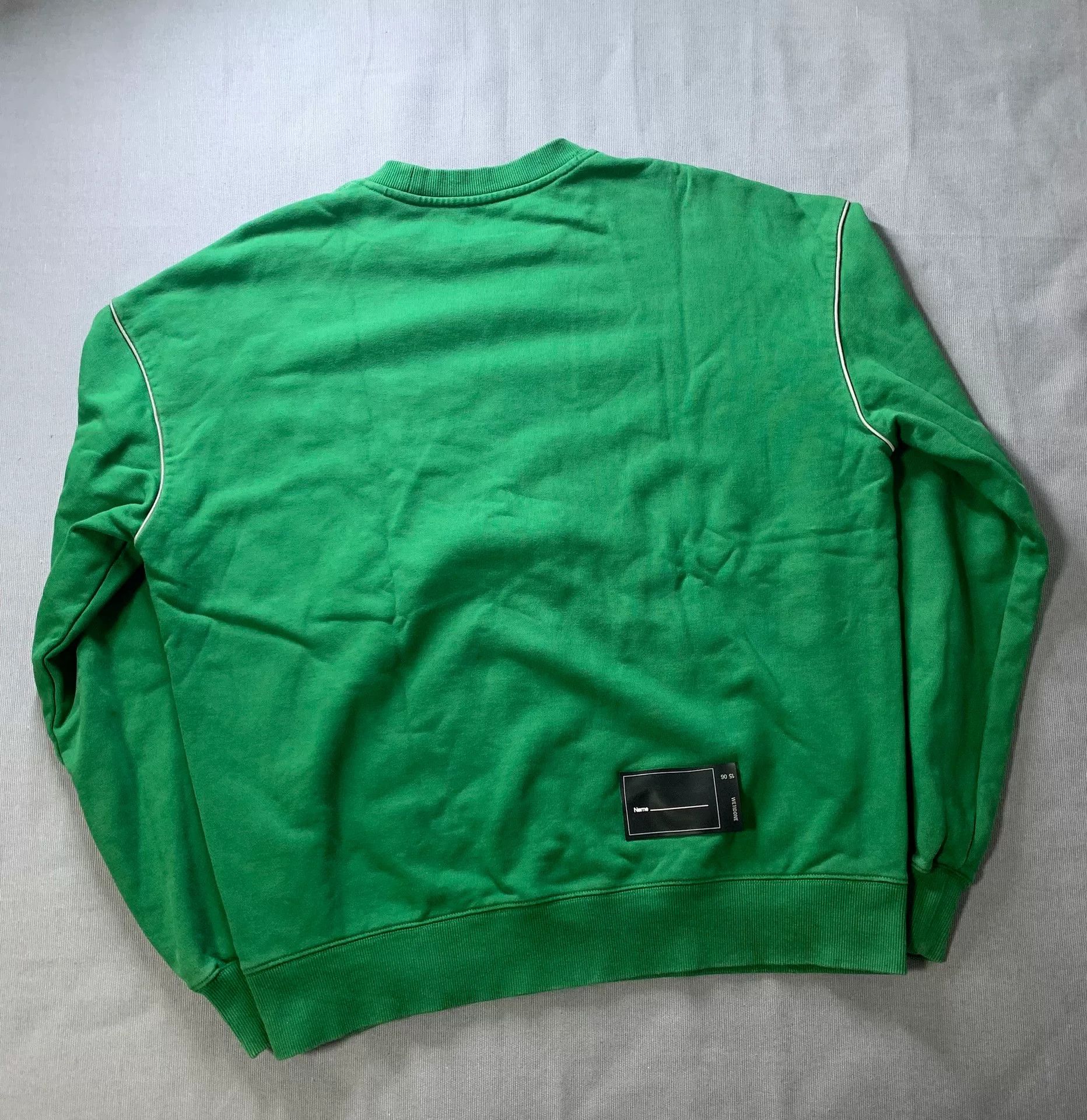 WE11DONE WE11DONE FW22 3M Reflective Long Sleeve Sweatshirt Size US S / EU 44-46 / 1 - 2 Thumbnail