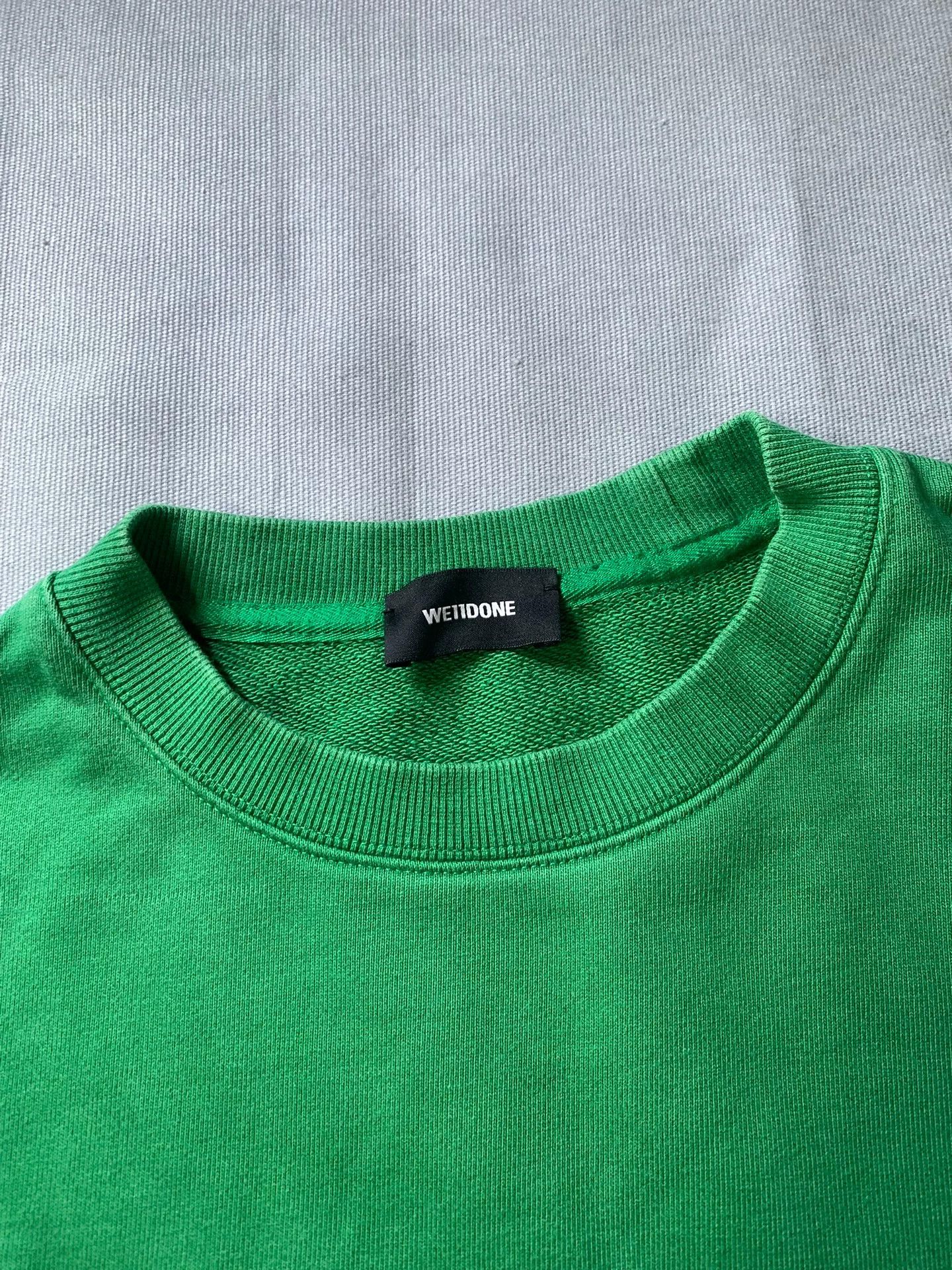 WE11DONE WE11DONE FW22 3M Reflective Long Sleeve Sweatshirt Size US S / EU 44-46 / 1 - 3 Thumbnail