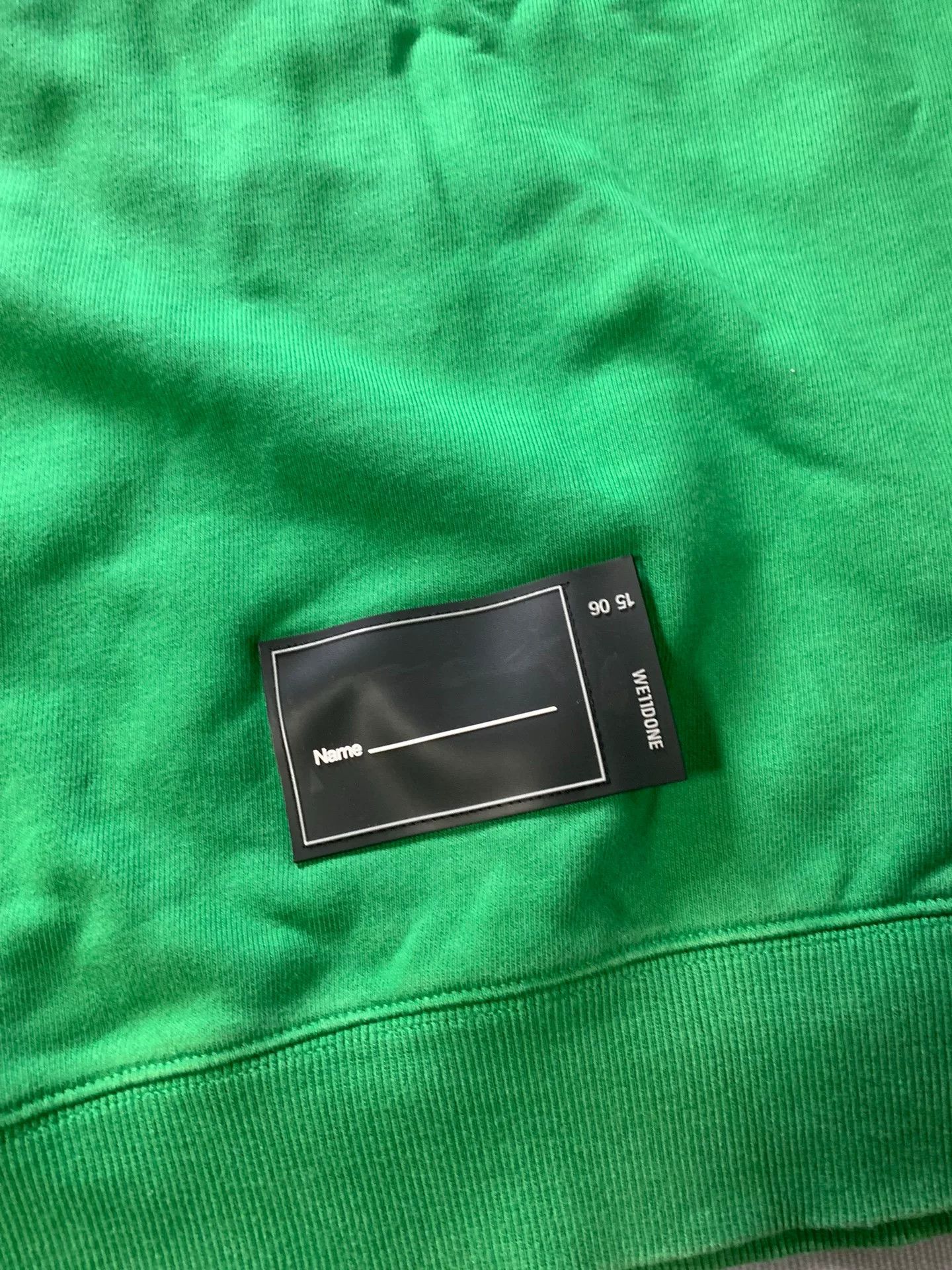 WE11DONE WE11DONE FW22 3M Reflective Long Sleeve Sweatshirt Size US S / EU 44-46 / 1 - 4 Thumbnail