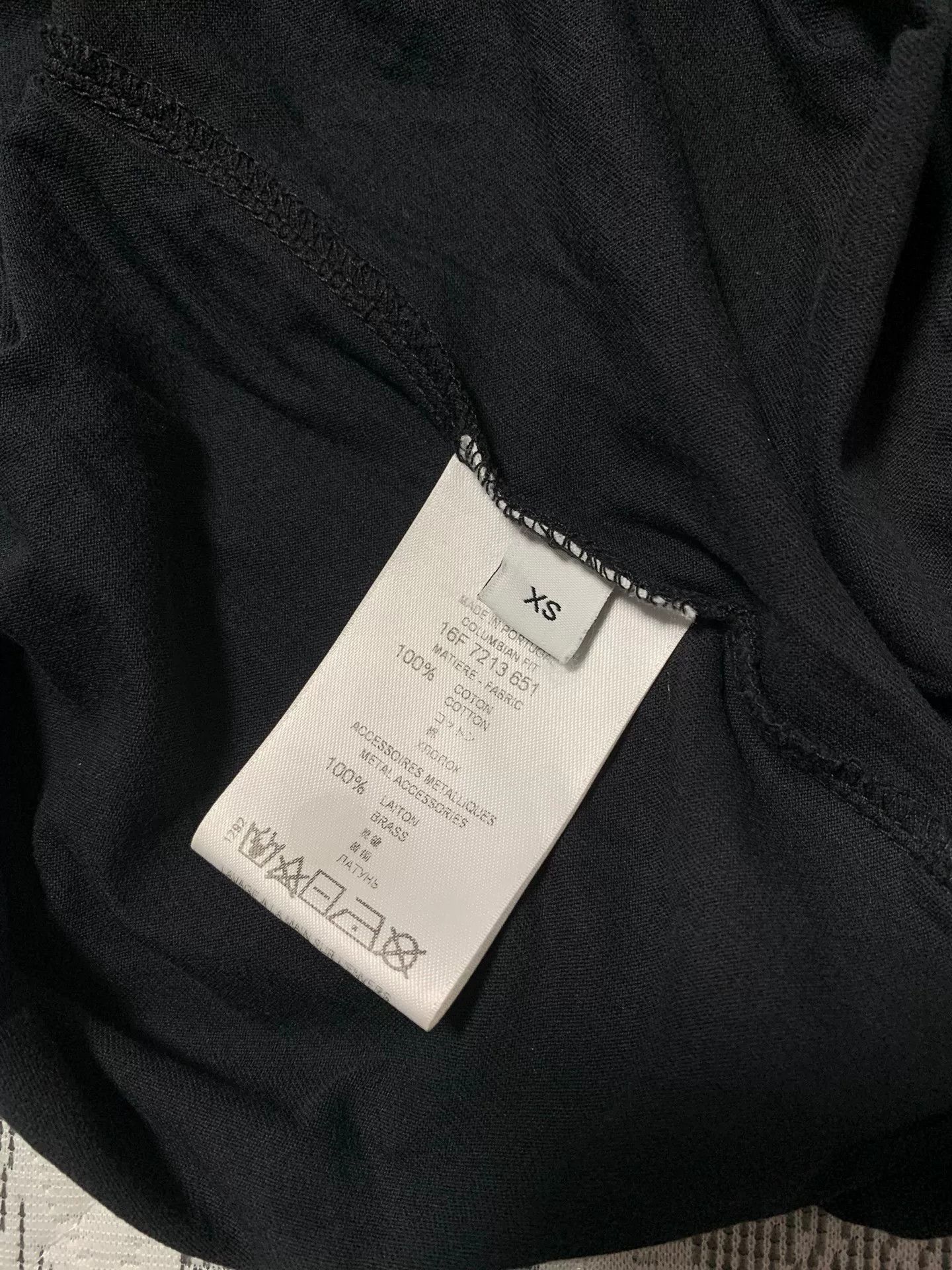 Givenchy Givenchy Silver Chain Short Sleeve Top Size XS / US 0-2 / IT 36-38 - 4 Thumbnail