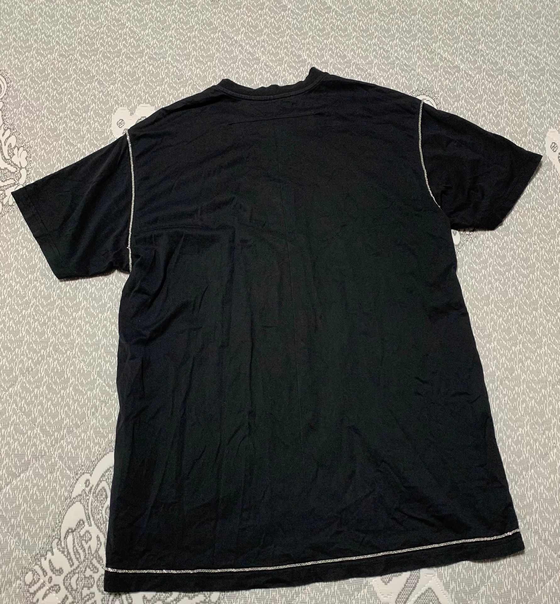 Givenchy Givenchy Silver Chain Short Sleeve Top Size XS / US 0-2 / IT 36-38 - 2 Thumbnail