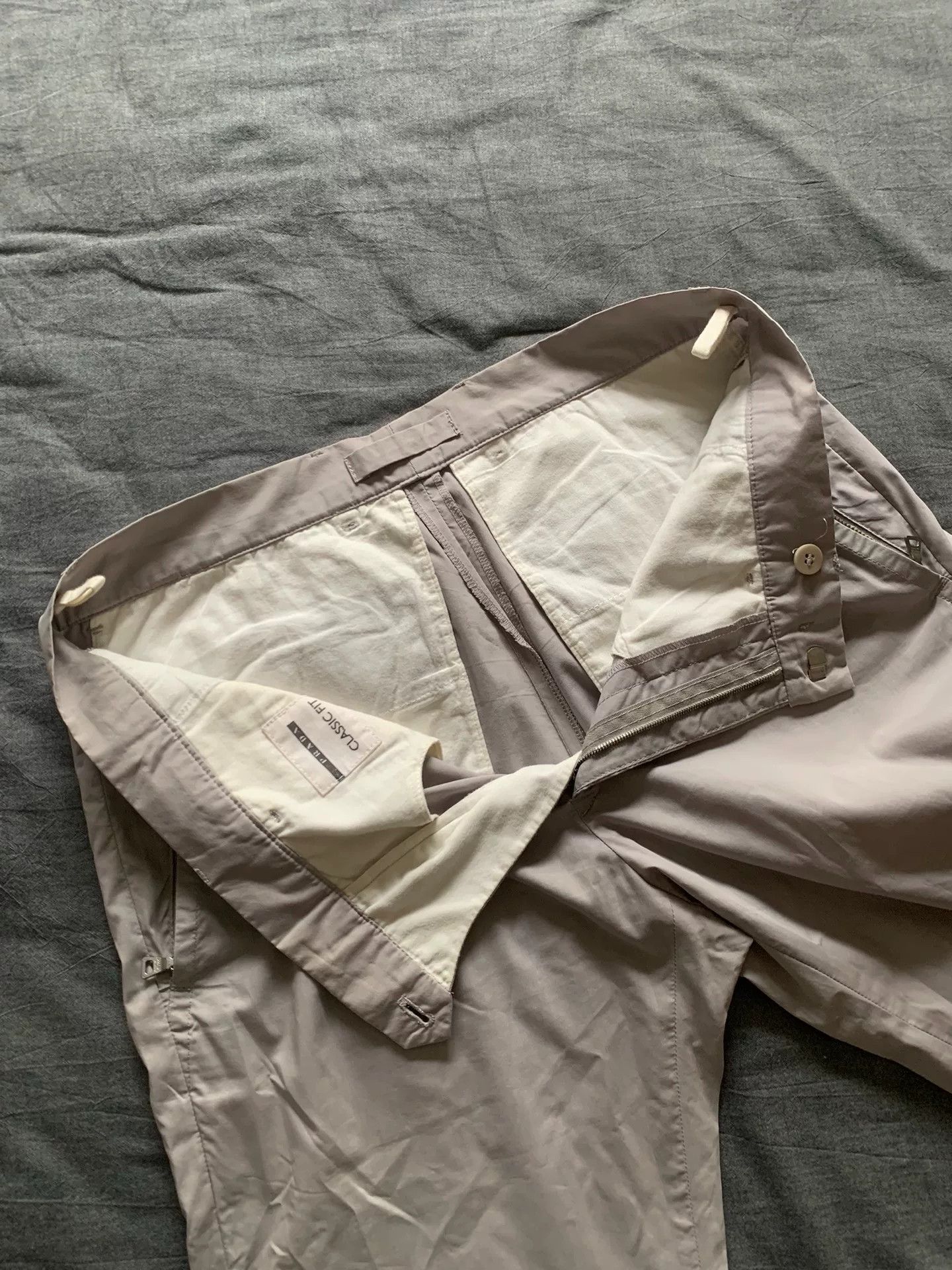 Prada Prada Casual Nylon Blend Cropped Pants Size US 30 / EU 46 - 4 Thumbnail
