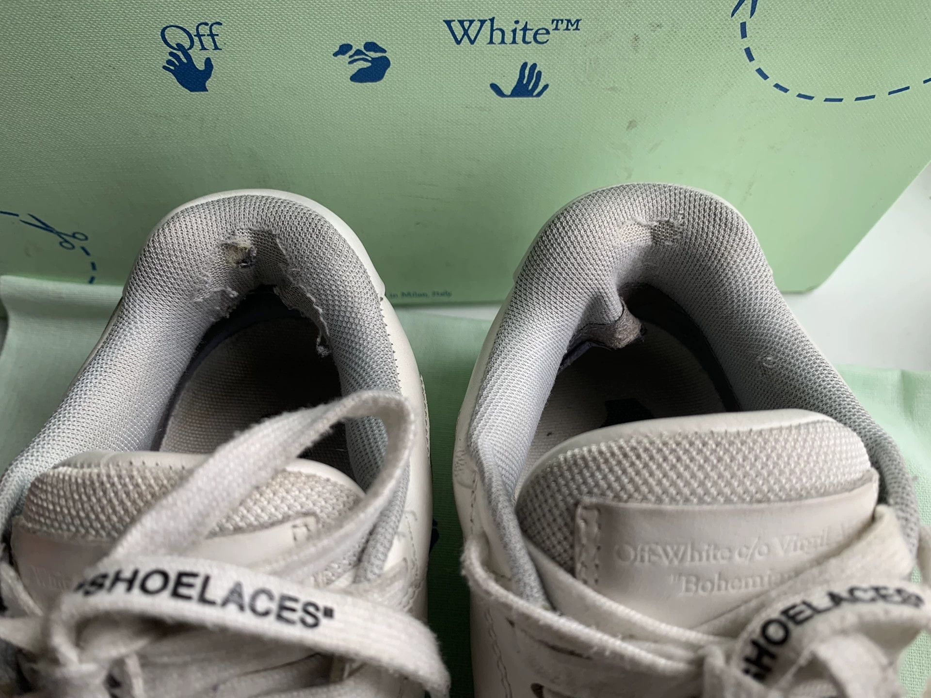 Off-White Off-White Out of Office Sneakers Size US 5 / IT 35 - 3 Thumbnail