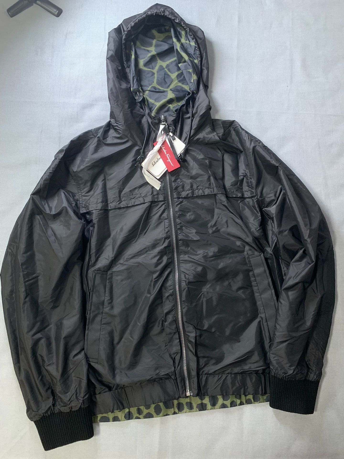 Salvatore Ferragamo Ferragamo Reversible Hooded Jacket Size US M / EU 48-50 / 2 - 3 Thumbnail