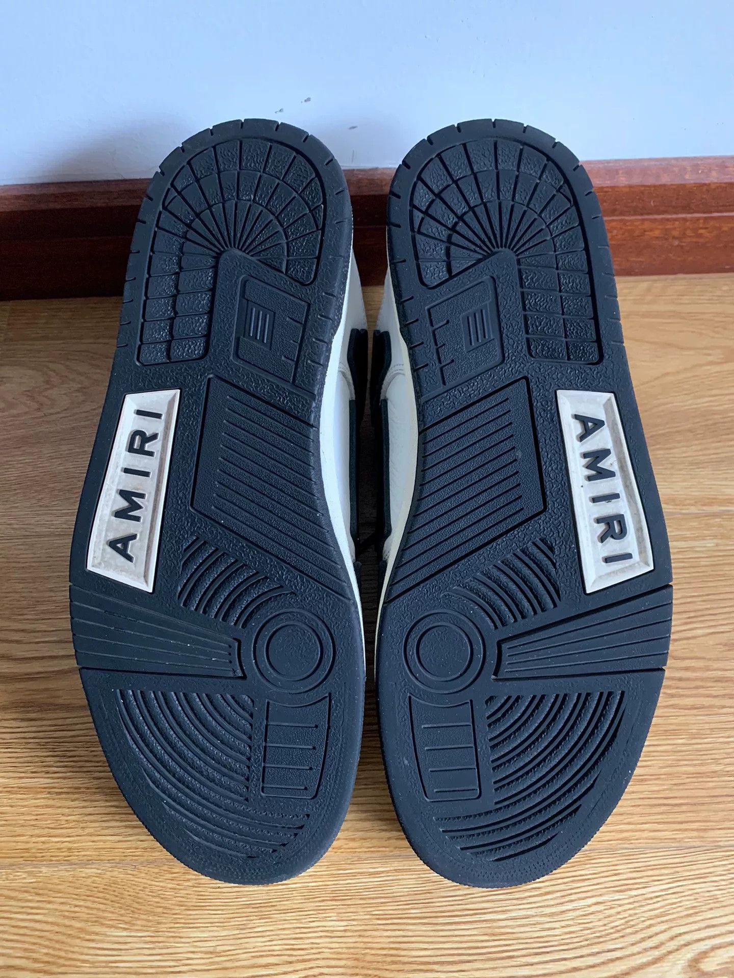 Amiri Amiri Skel Top Low Black White Size US 10 / EU 43 - 6 Thumbnail