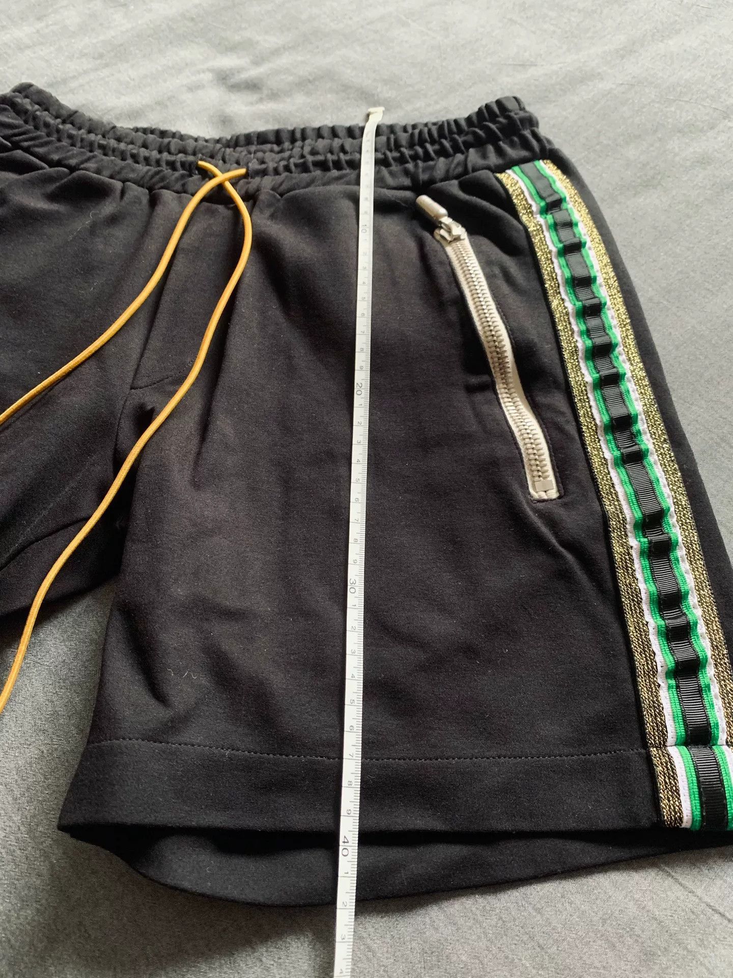 Rhude Rhude Gold Side Ribbon High Street Shorts Size US 26 / EU 42 - 7 Thumbnail