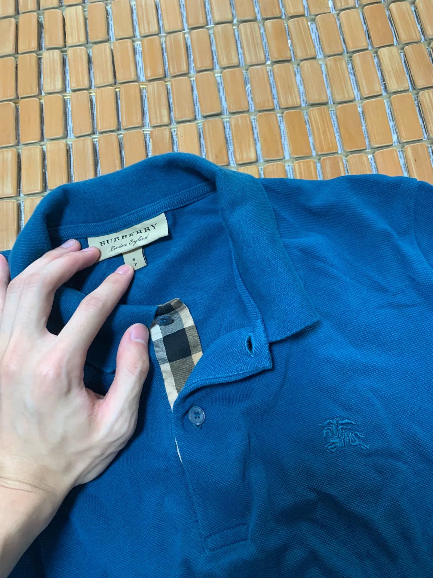 Burberry Burberry Horse Emblem Embroidered Polo Size US S / EU 44-46 / 1 - 2 Thumbnail