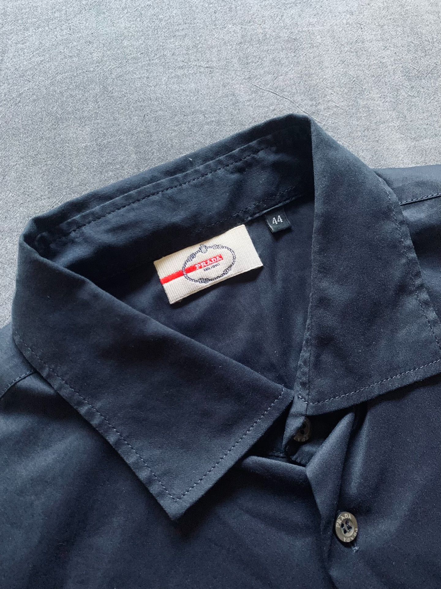 Prada Prada Chest Logo Shirt Size US S / EU 44-46 / 1 - 4 Thumbnail