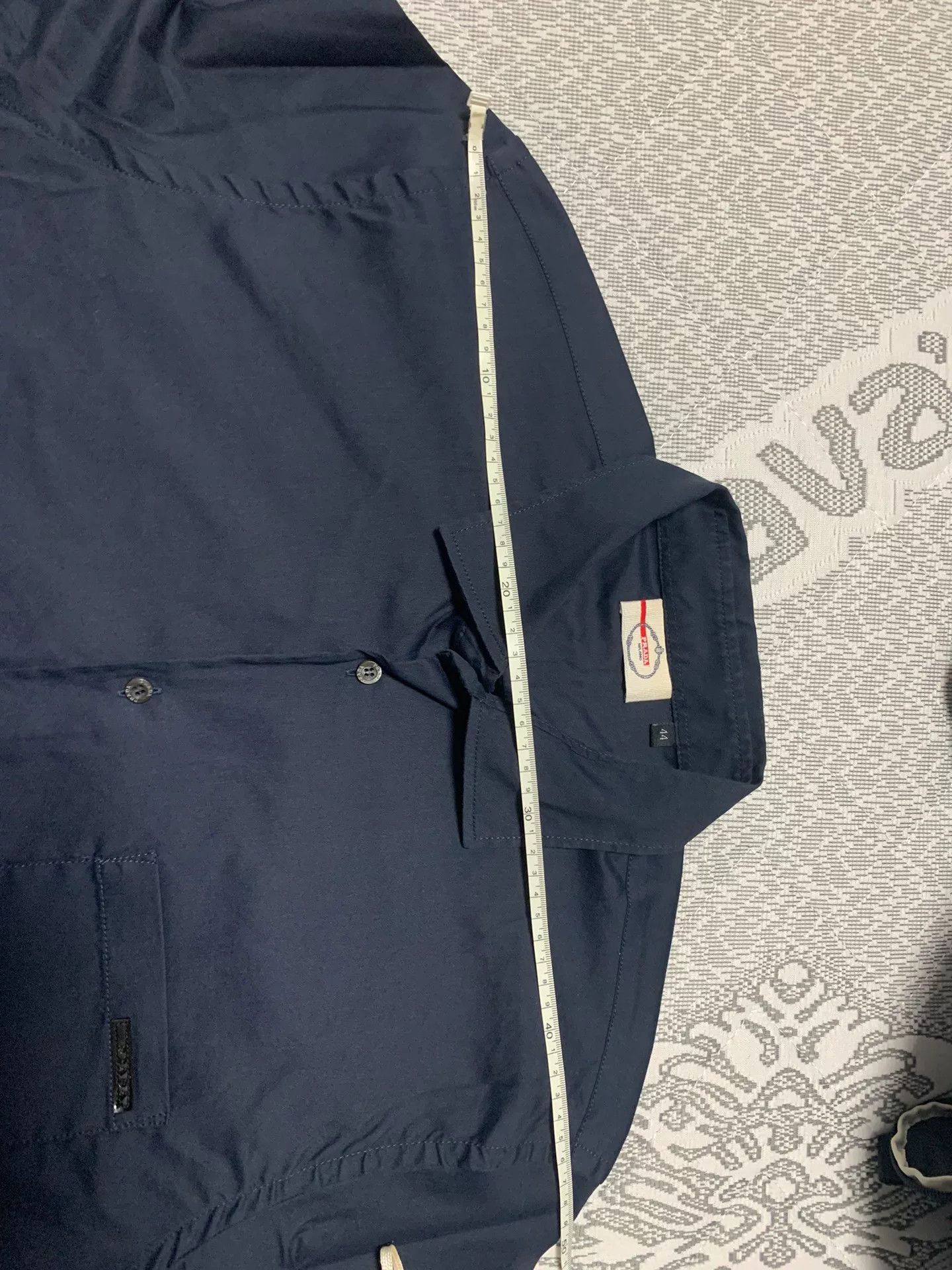 Prada Prada Chest Logo Shirt Size US S / EU 44-46 / 1 - 7 Thumbnail