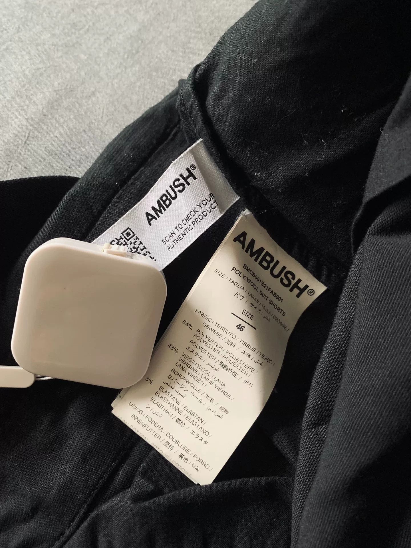 Ambush Design Ambush Black Shorts Size US 30 / EU 46 - 4 Thumbnail