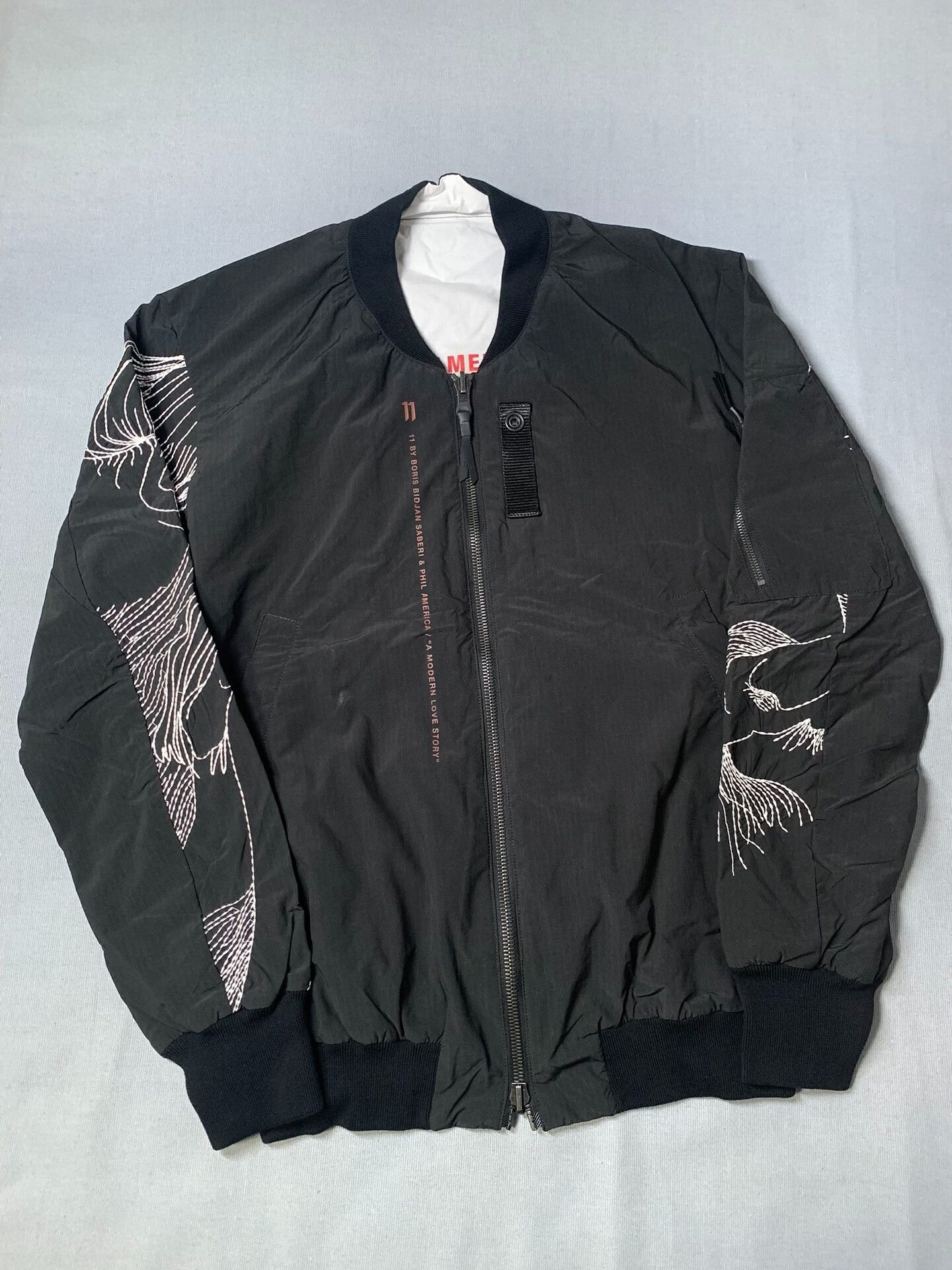 11 By Boris Bidjan Saberi 11 Boris Bidjan Saberi x Phil America MA1 Jacket Size US L / EU 52-54 / 3 - 2 Thumbnail