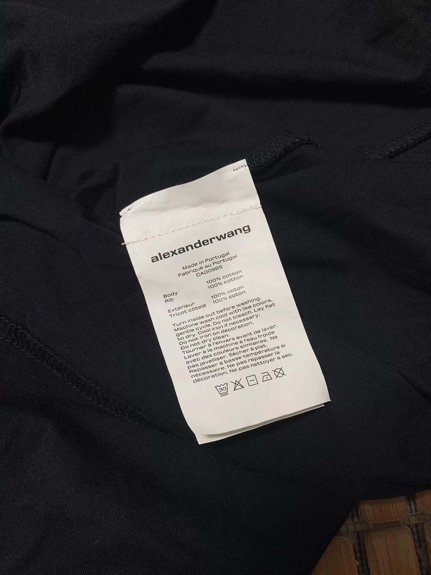 Alexander Wang Alexander Wang Women's Printed Logo T-shirt Size XS / US 0-2 / IT 36-38 - 4 Thumbnail