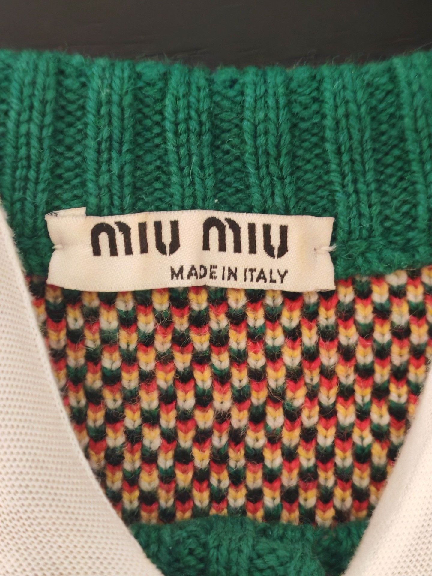 Miu Miu Miu Miu Green Plaid Knit Set Size M / US 6-8 / IT 42-44 - 4 Thumbnail