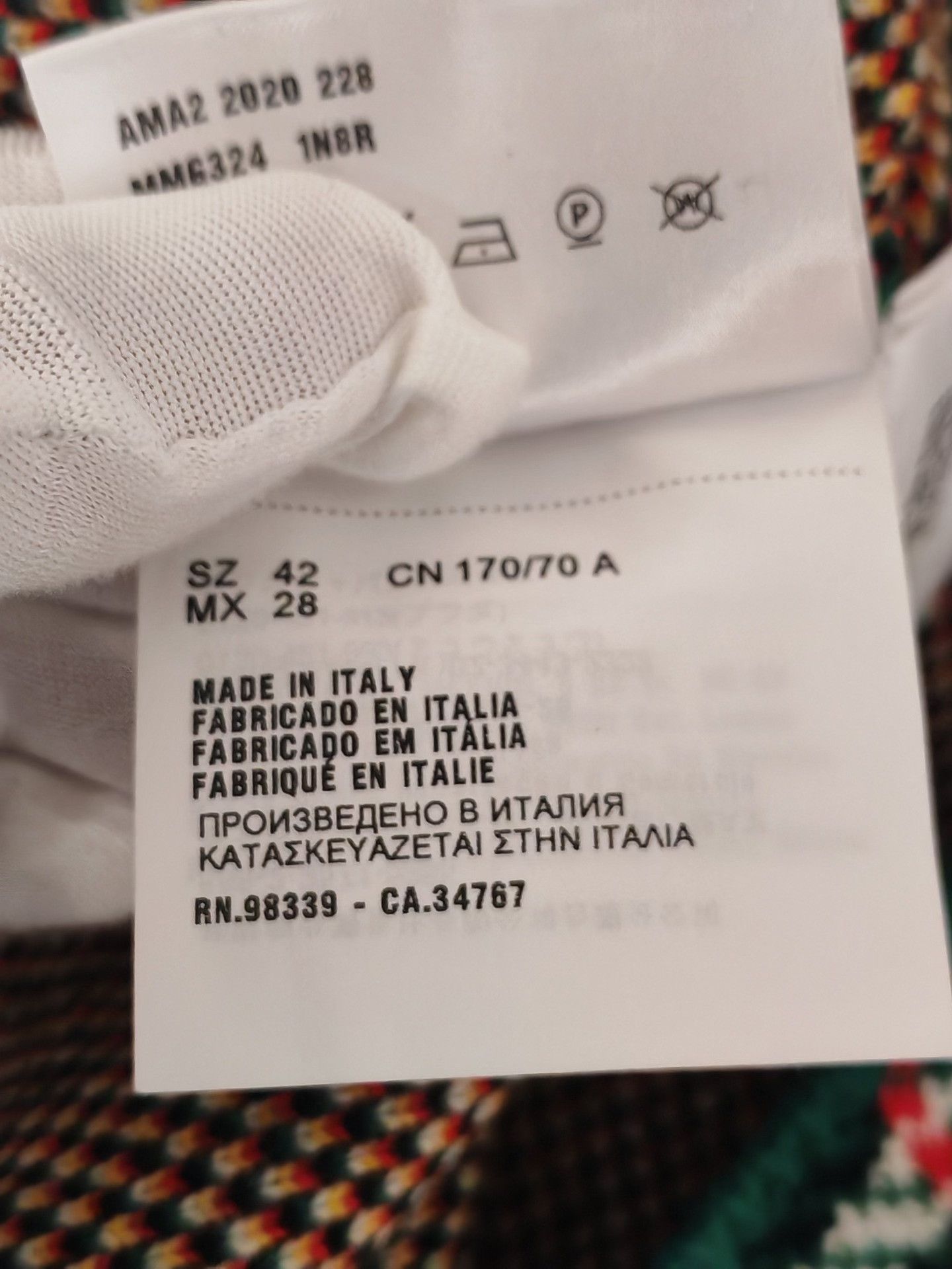Miu Miu Miu Miu Green Plaid Knit Set Size M / US 6-8 / IT 42-44 - 9 Thumbnail
