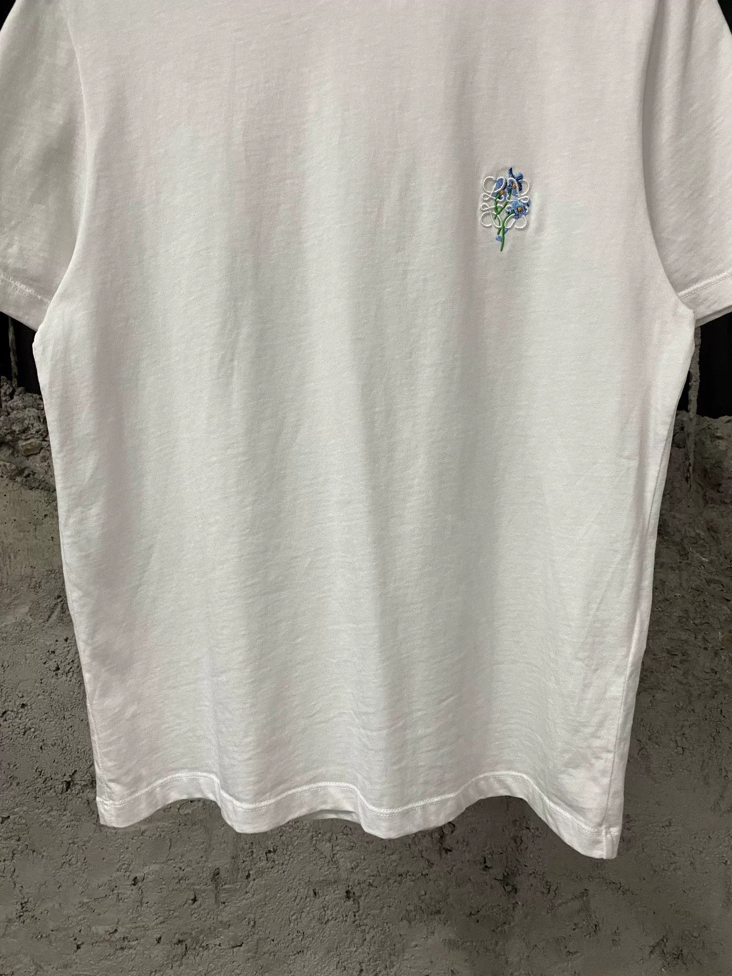 Loewe Loewe Embroidered Flower Short Sleeve Size S / US 4 / IT 40 - 4 Thumbnail