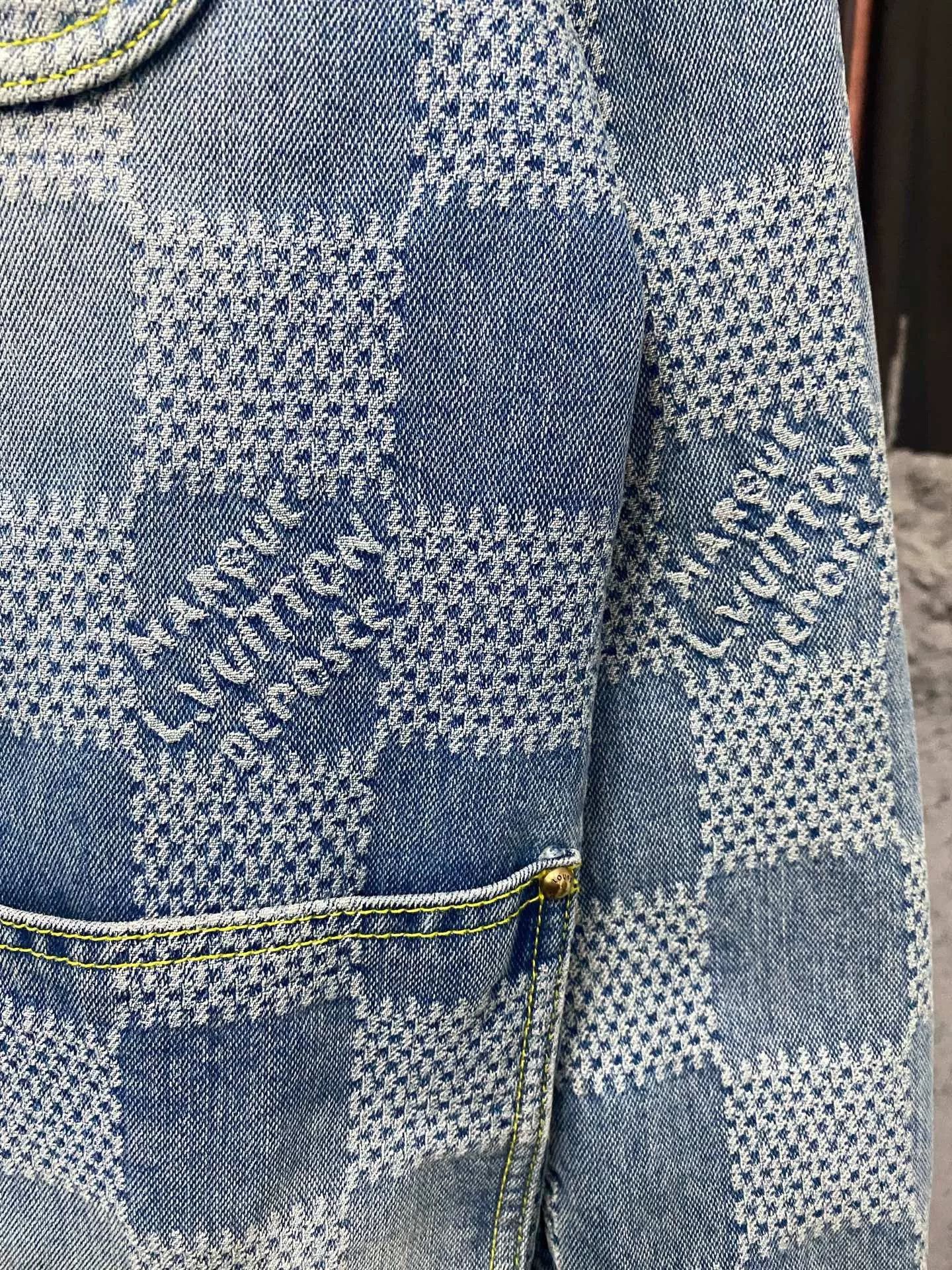 Louis Vuitton Louis Vuitton Pharrell Denim Jacket Size US S / EU 44-46 / 1 - 5 Thumbnail