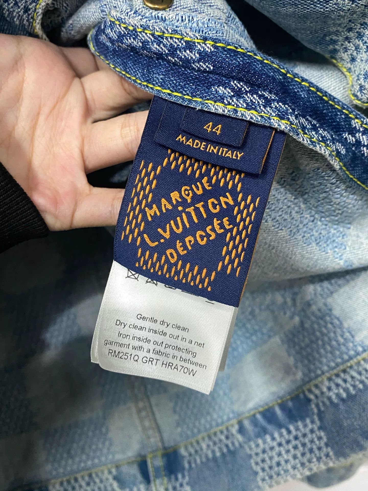 Louis Vuitton Louis Vuitton Pharrell Denim Jacket Size US S / EU 44-46 / 1 - 7 Thumbnail