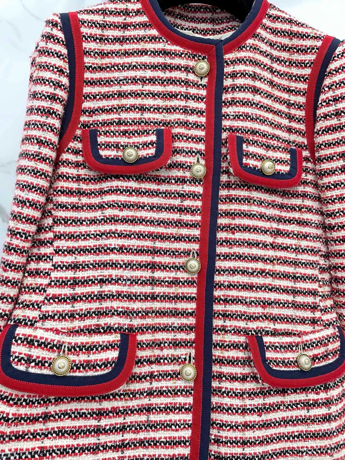 Gucci Gucci Red Striped Suit Jacket Size S / US 4 / IT 40 - 5 Thumbnail