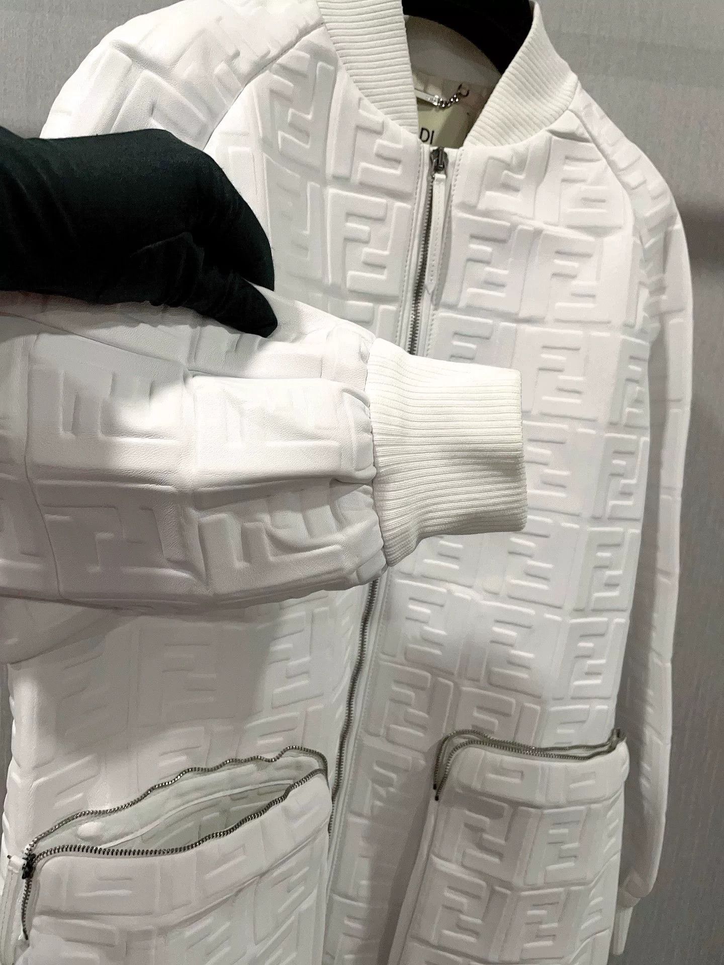 Fendi Fendi White Sheepskin Coat Size S / US 4 / IT 40 - 7 Thumbnail