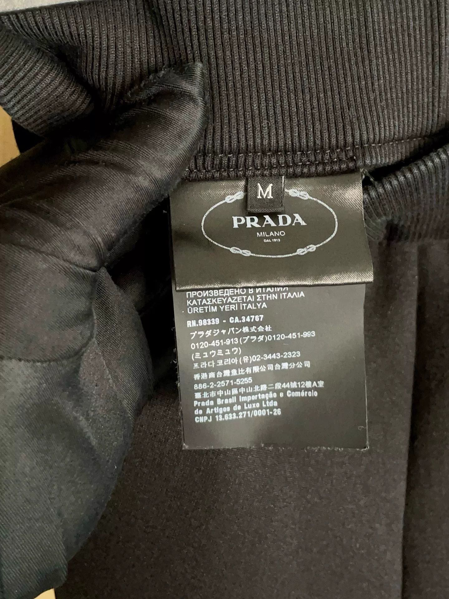 Prada Prada Black Back Logo Sport Shorts Size 29" - 8 Thumbnail