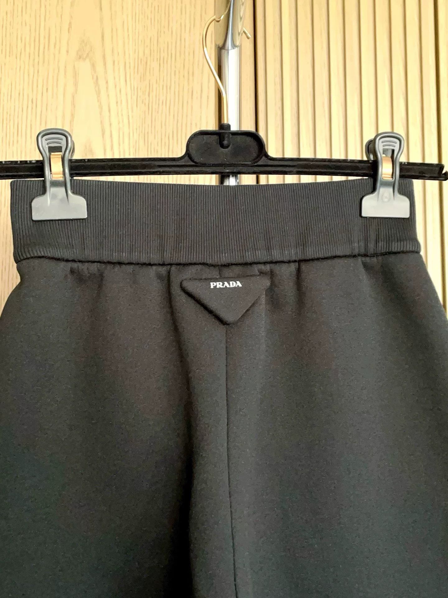 Prada Prada Black Back Logo Sport Shorts Size 29" - 5 Thumbnail