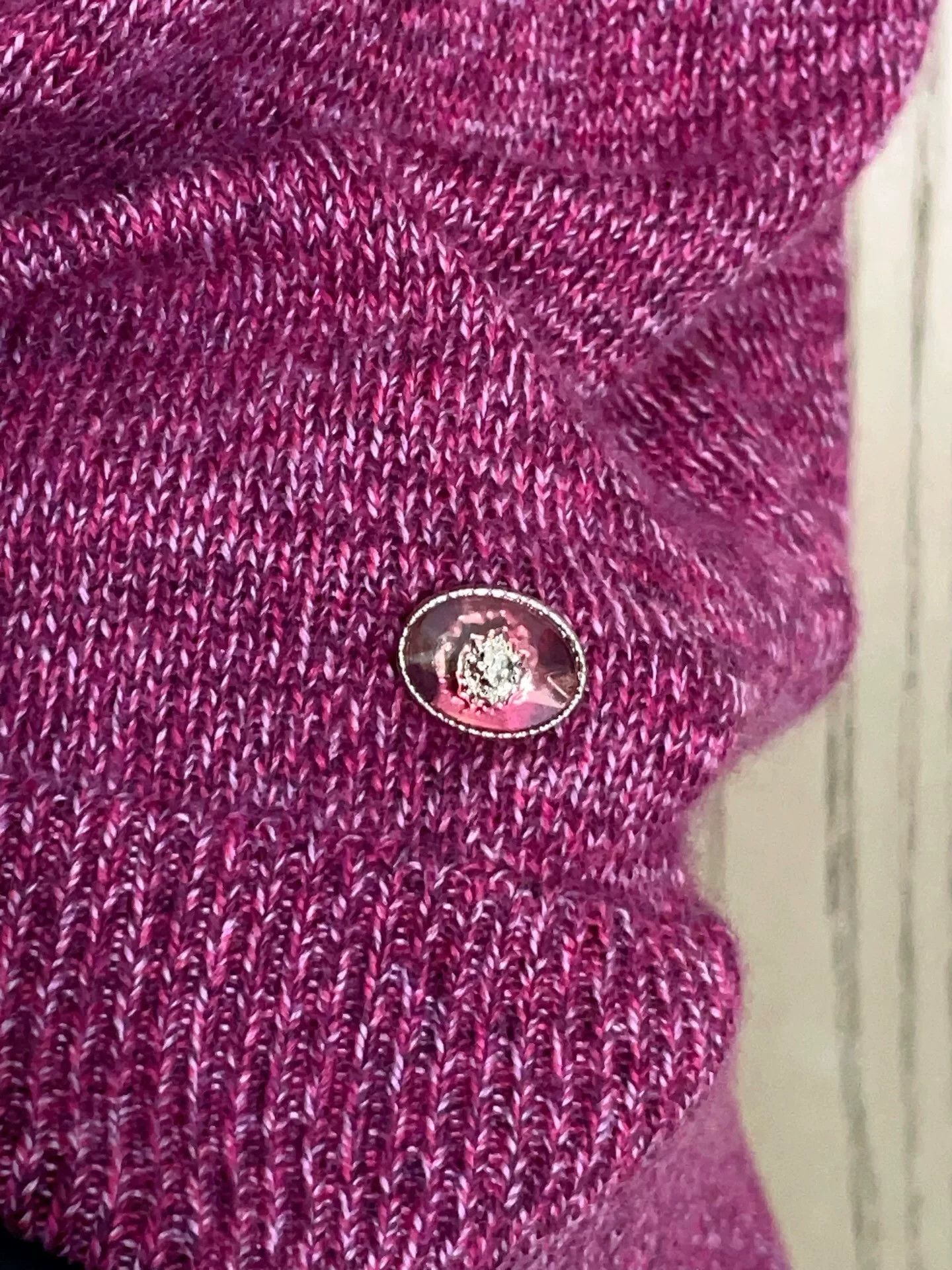 Chanel Chanel 24A Cranberry Vase Embroidery Knit Vest Size XXS / US 00 / IT 34 - 7 Thumbnail