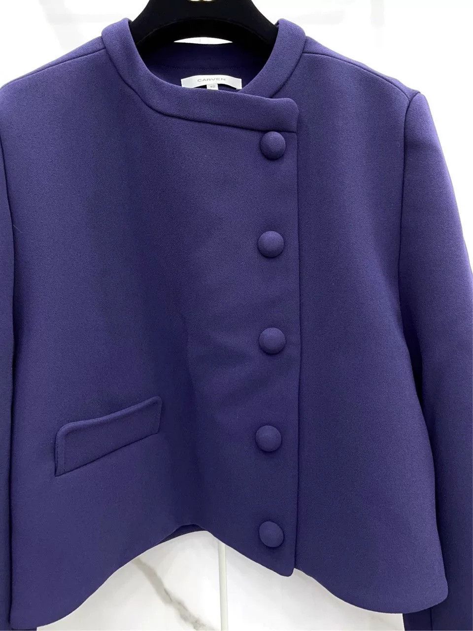 Carven Carven Short Coat Size S / US 4 / IT 40 - 4 Thumbnail