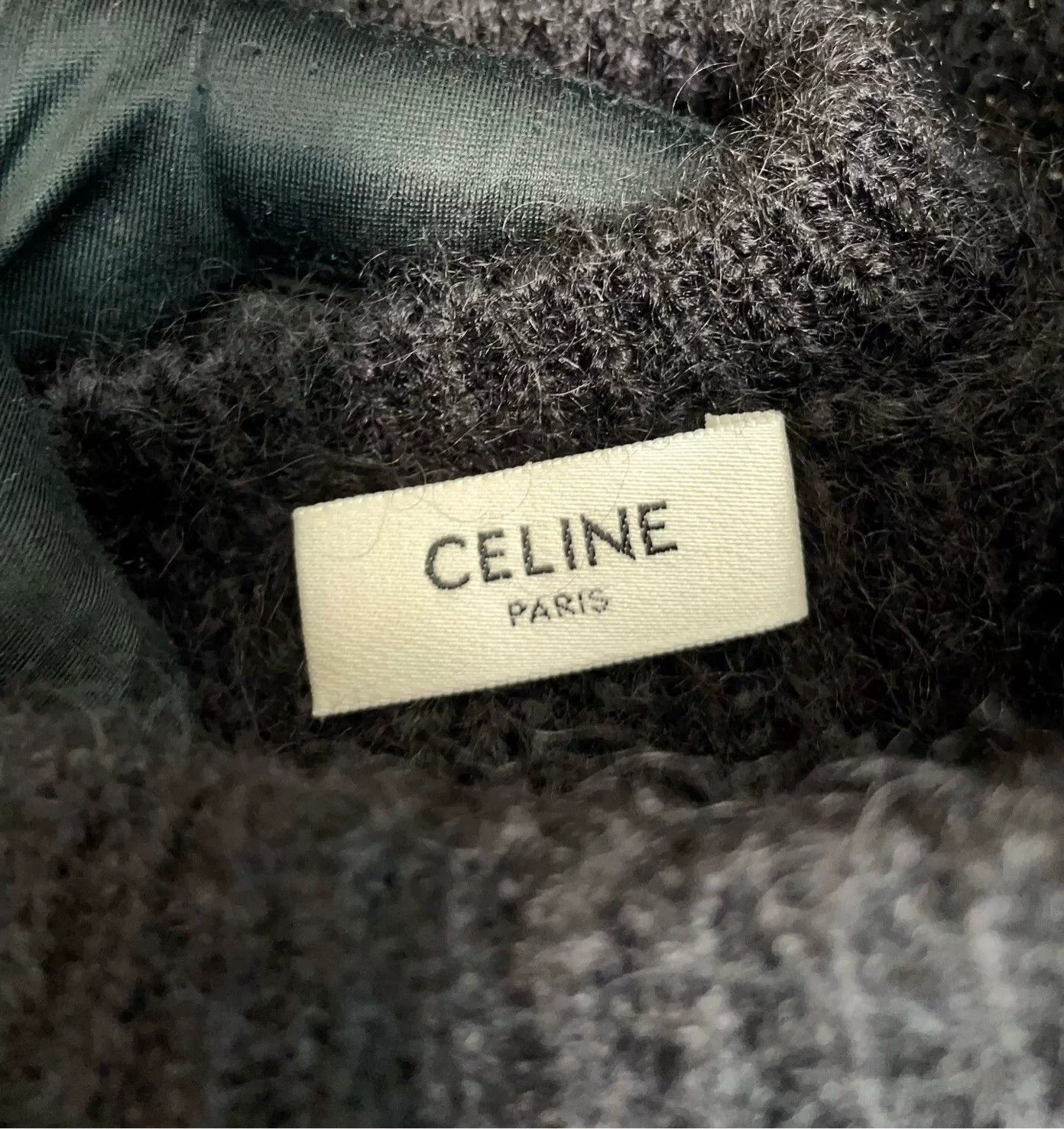Celine Celine Black Puff Sleeve Backless Knit Top Size S / US 4 / IT 40 - 7 Thumbnail