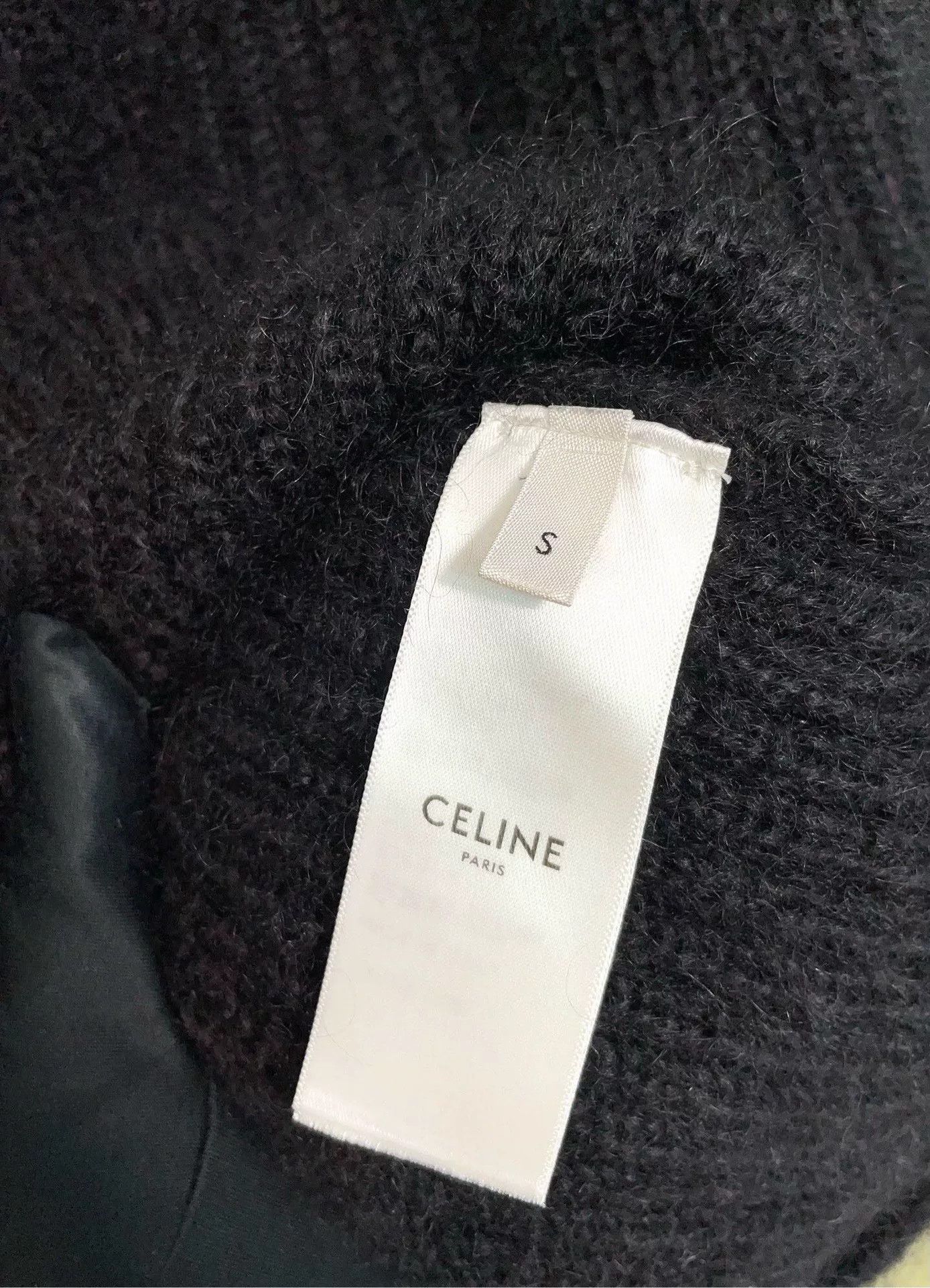 Celine Celine Black Puff Sleeve Backless Knit Top Size S / US 4 / IT 40 - 8 Thumbnail