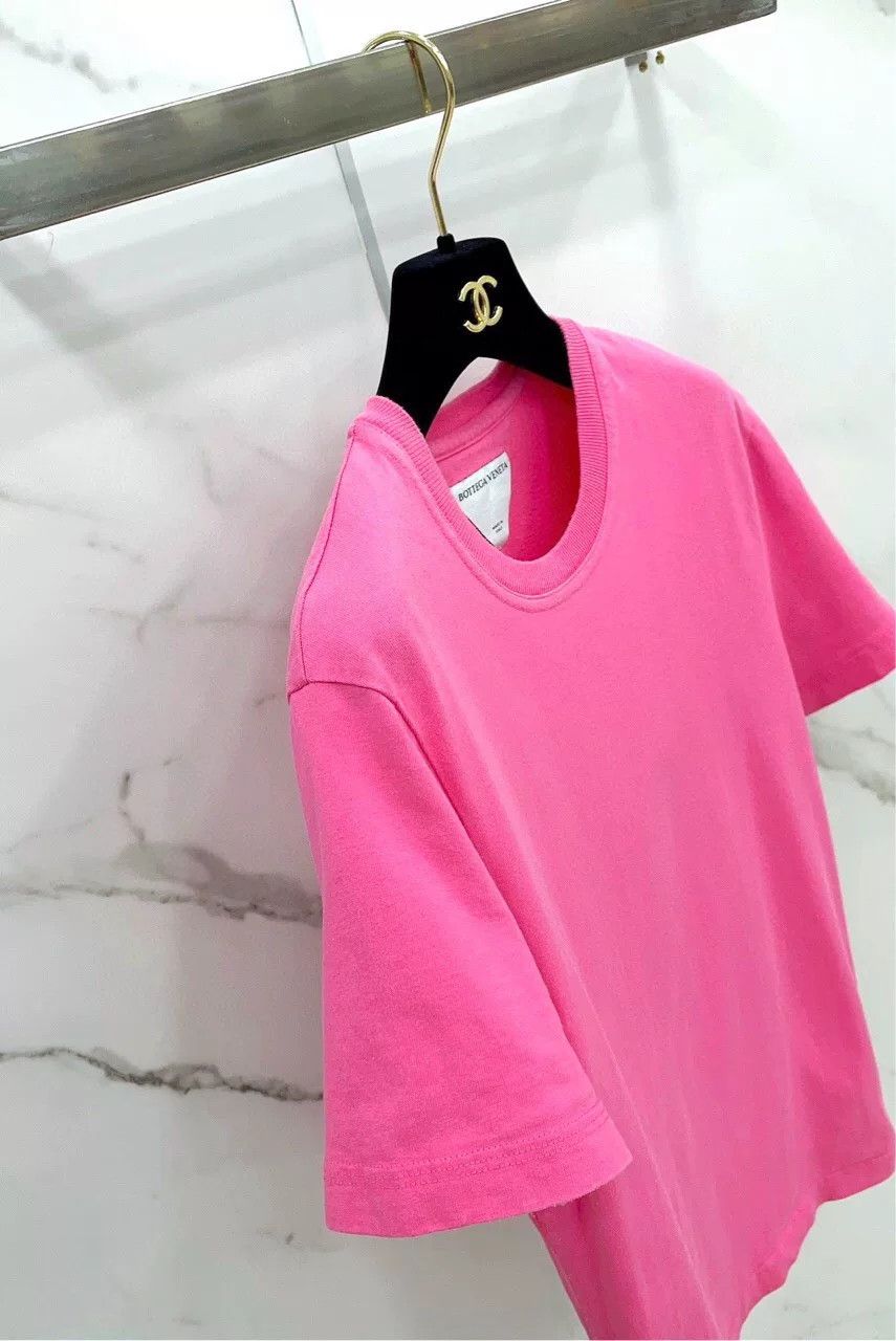 Bottega Veneta Bottega Veneta Round Neck Short-Sleeve T-Shirt Size S / US 4 / IT 40 - 5 Thumbnail