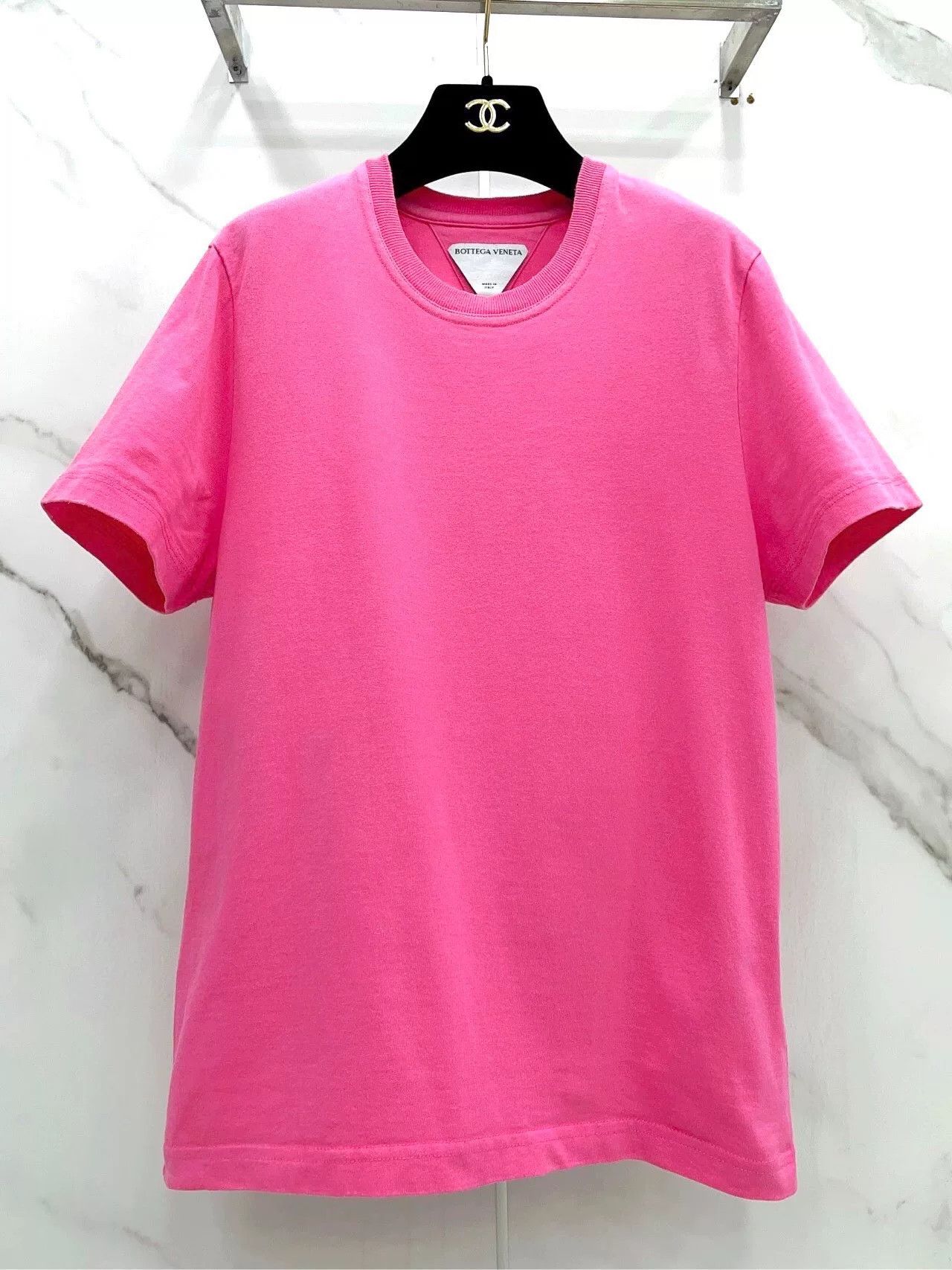 Bottega Veneta Bottega Veneta Round Neck Short-Sleeve T-Shirt Size S / US 4 / IT 40 - 4 Thumbnail