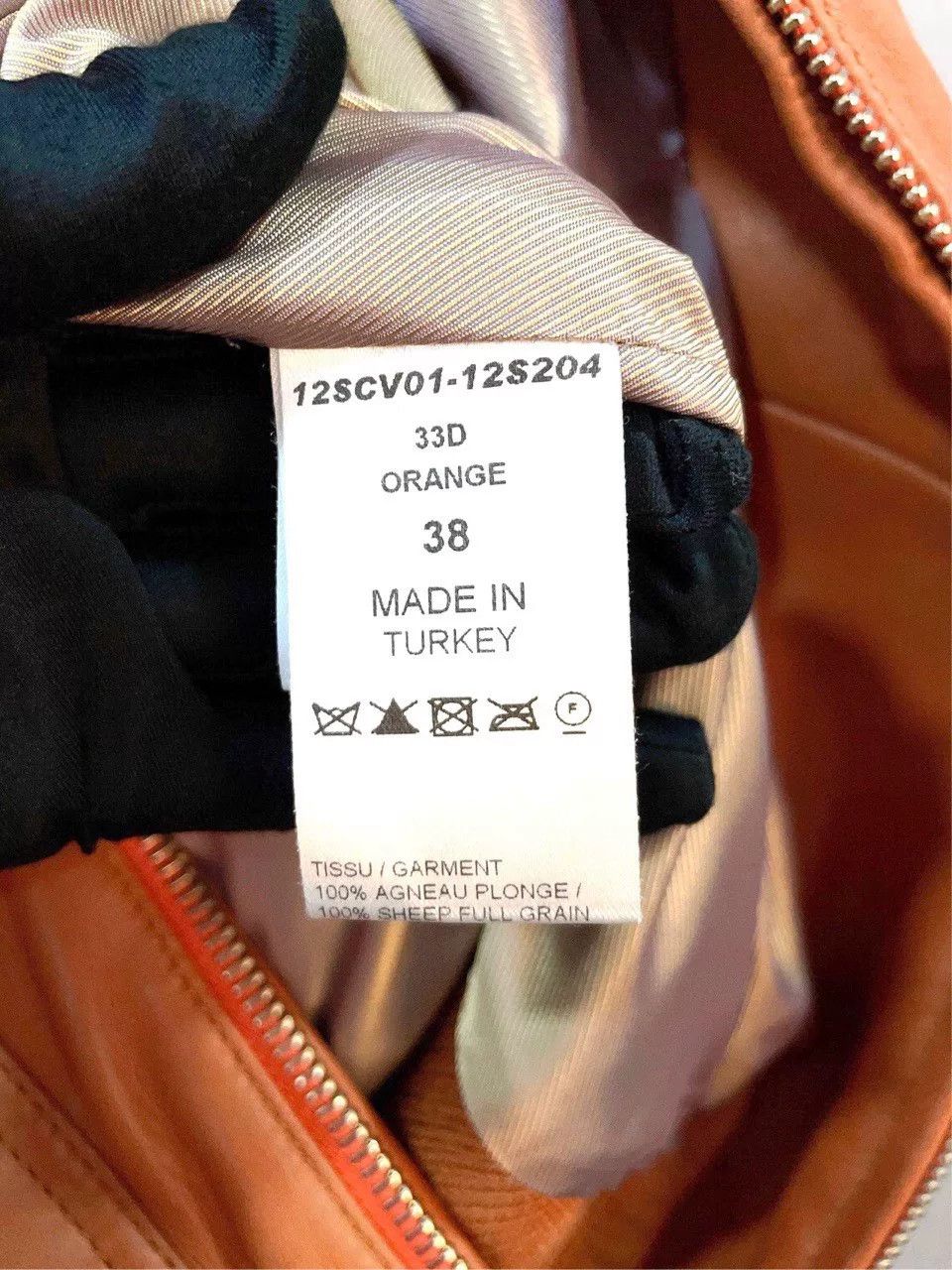 Chloe Chloe Brown Leather Jacket Size S / US 4 / IT 40 - 8 Thumbnail