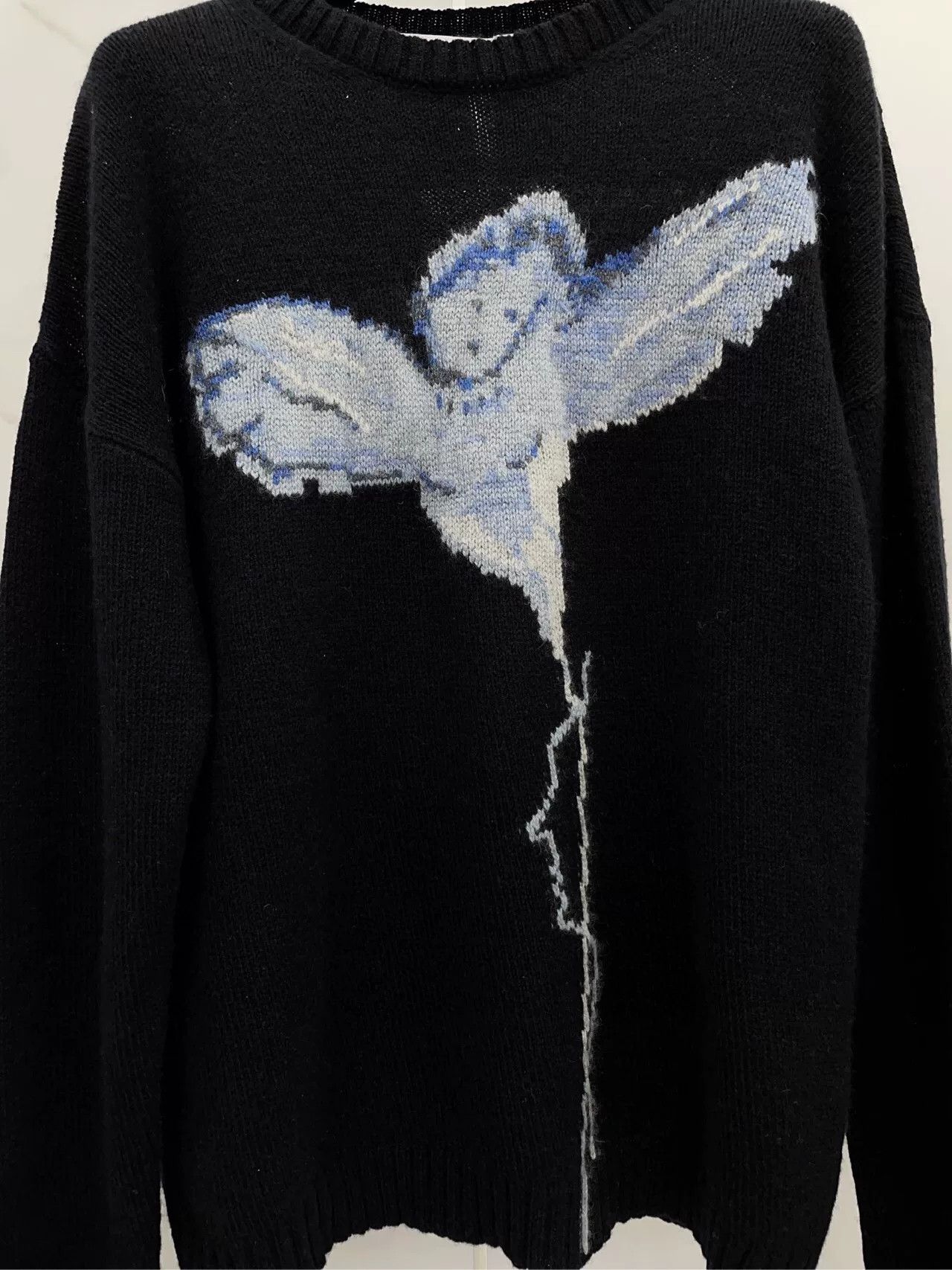 Dior Dior Black Cashmere Angel Wing Sweater Size XS / US 0-2 / IT 36-38 - 4 Thumbnail