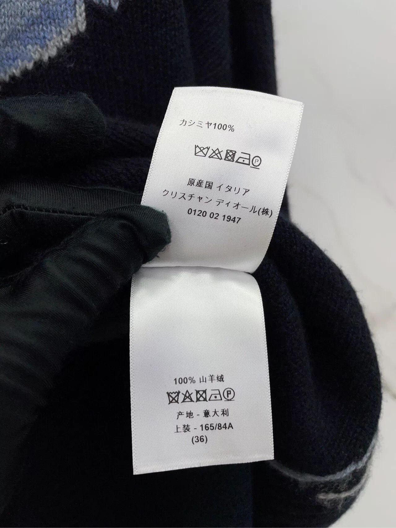 Dior Dior Black Cashmere Angel Wing Sweater Size XS / US 0-2 / IT 36-38 - 9 Thumbnail