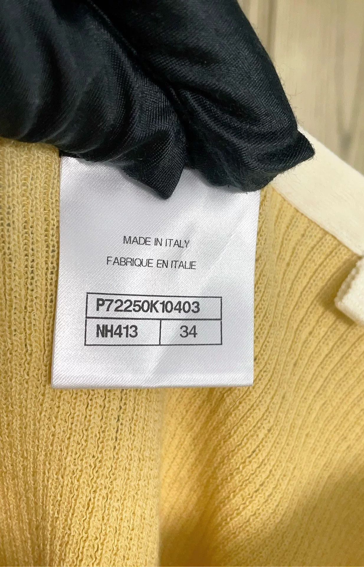 Chanel Chanel 22P Yellow Rabbit Ear Camisole Size XXS / US 00 / IT 34 - 8 Thumbnail