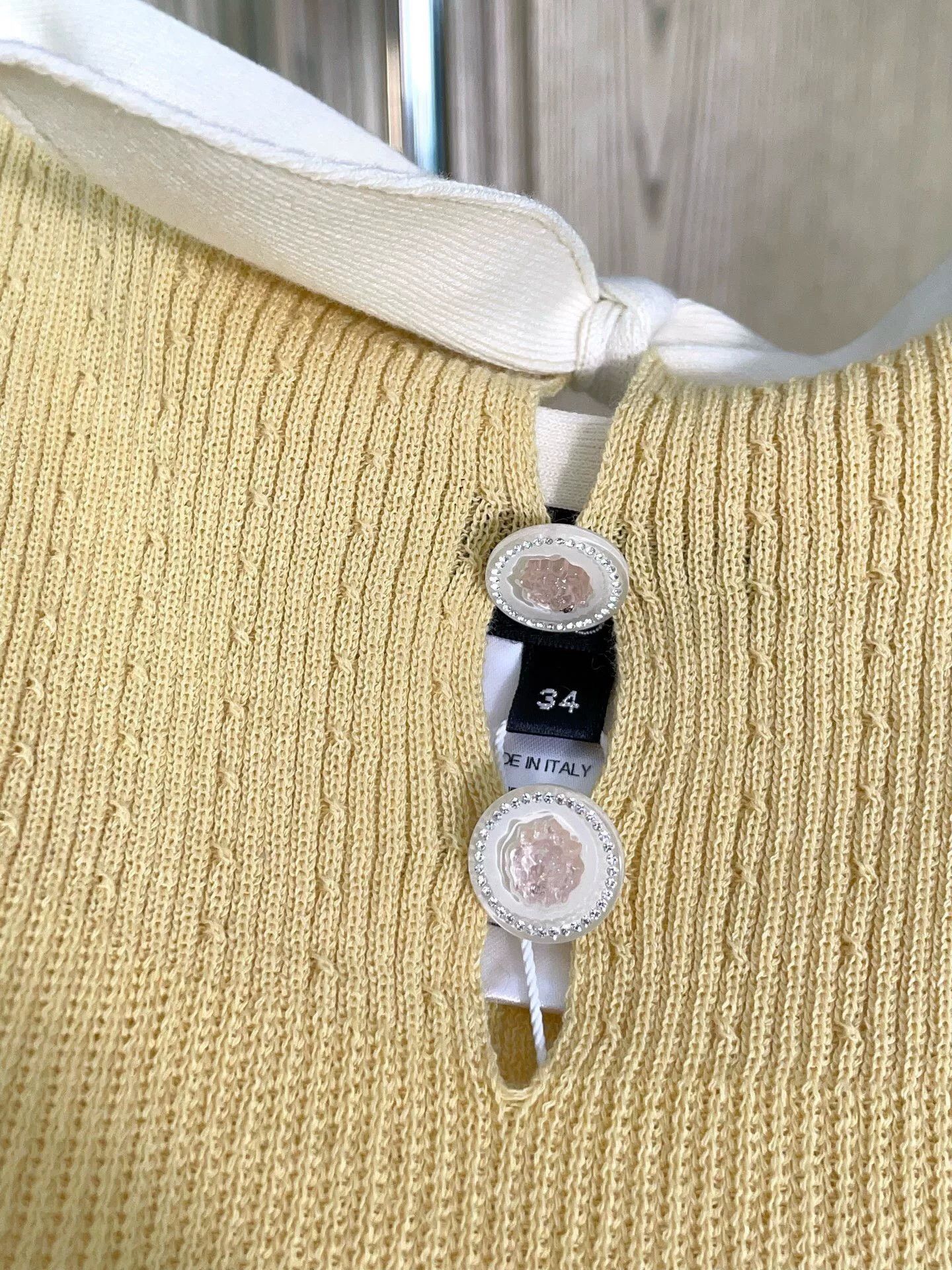 Chanel Chanel 22P Yellow Rabbit Ear Camisole Size XXS / US 00 / IT 34 - 7 Thumbnail