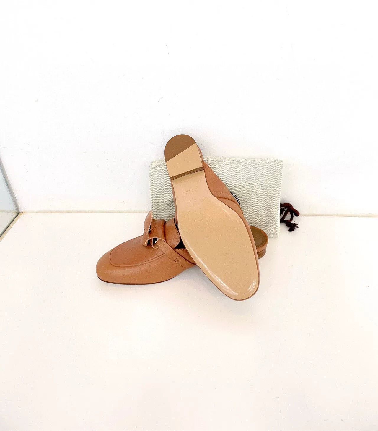 Hermes Hermes Kelly Brown Leather Mules Size US 6 / IT 36 - 5 Thumbnail